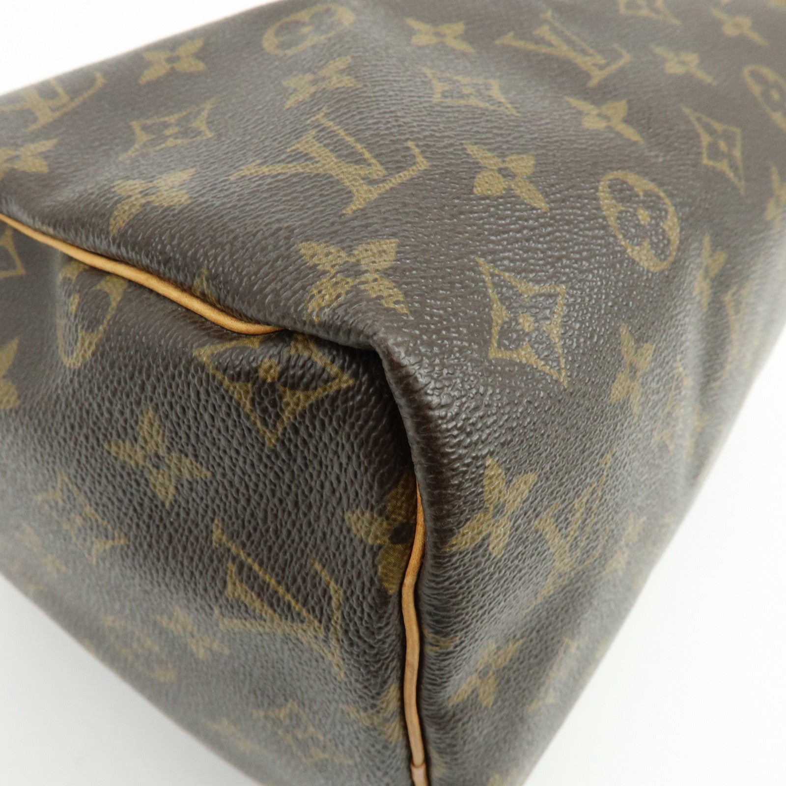 Louis Vuitton Monogram Speedy 30 Boston Bag Hand Bag Brown M41526