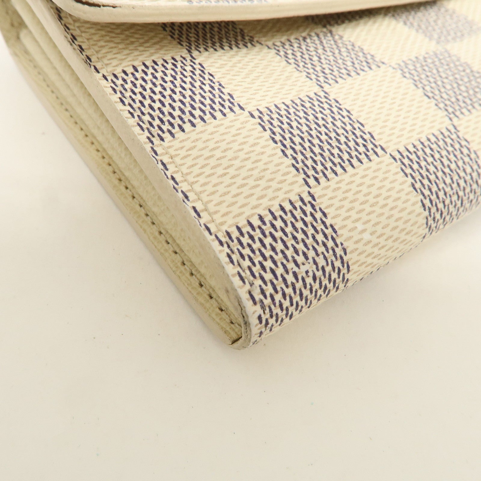 Louis Vuitton Damier Azur Portefeuille Sarah Long Wallet N61735