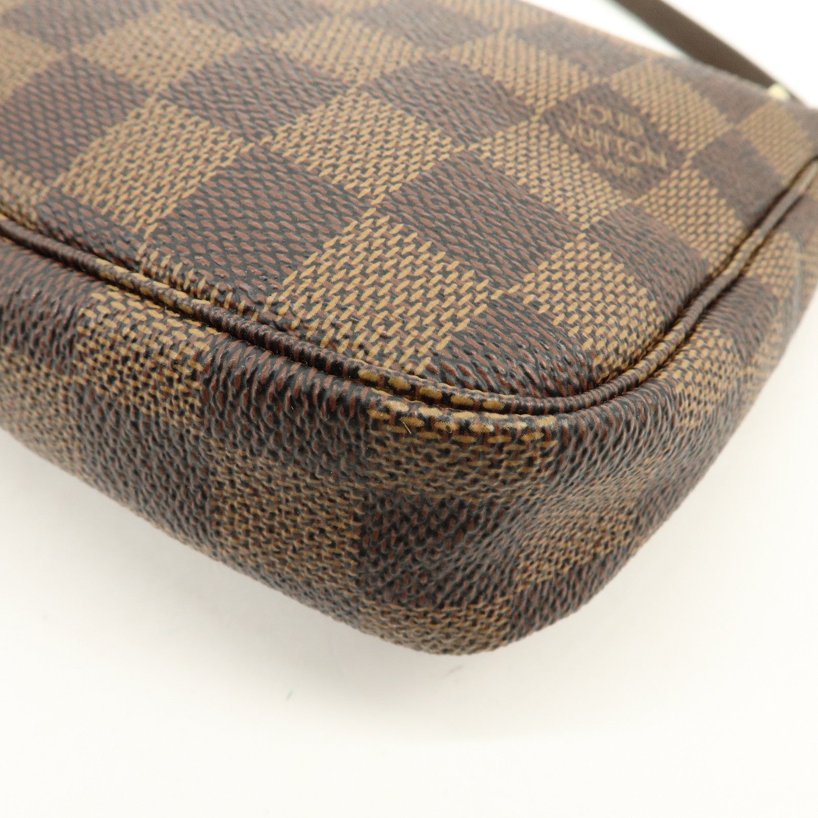 Louis Vuitton Damier Ebene Pochette Accessoires Hand Bag N51985