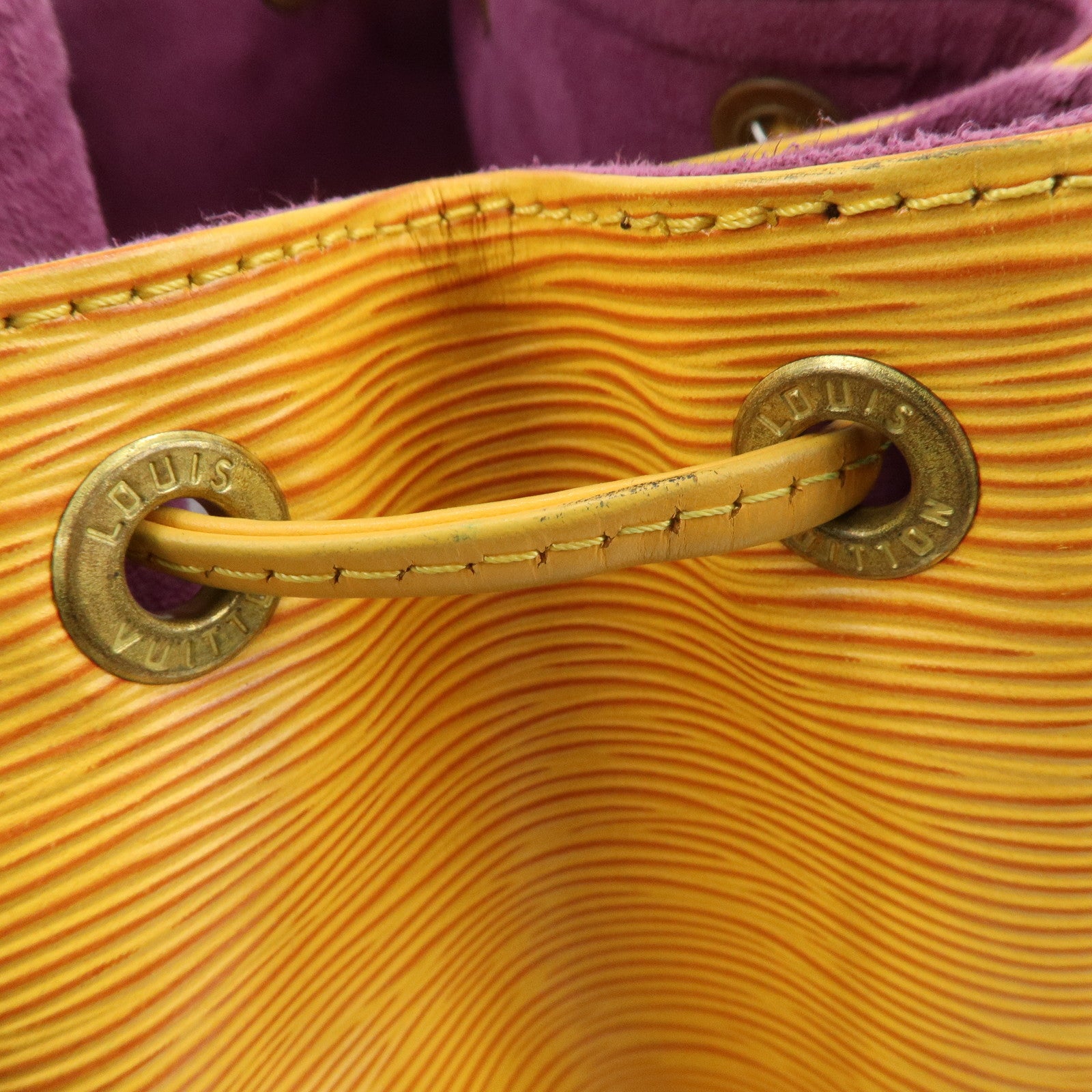 Louis Vuitton Epi Leather Noe Shoulder Bag Tassili Yellow M44009