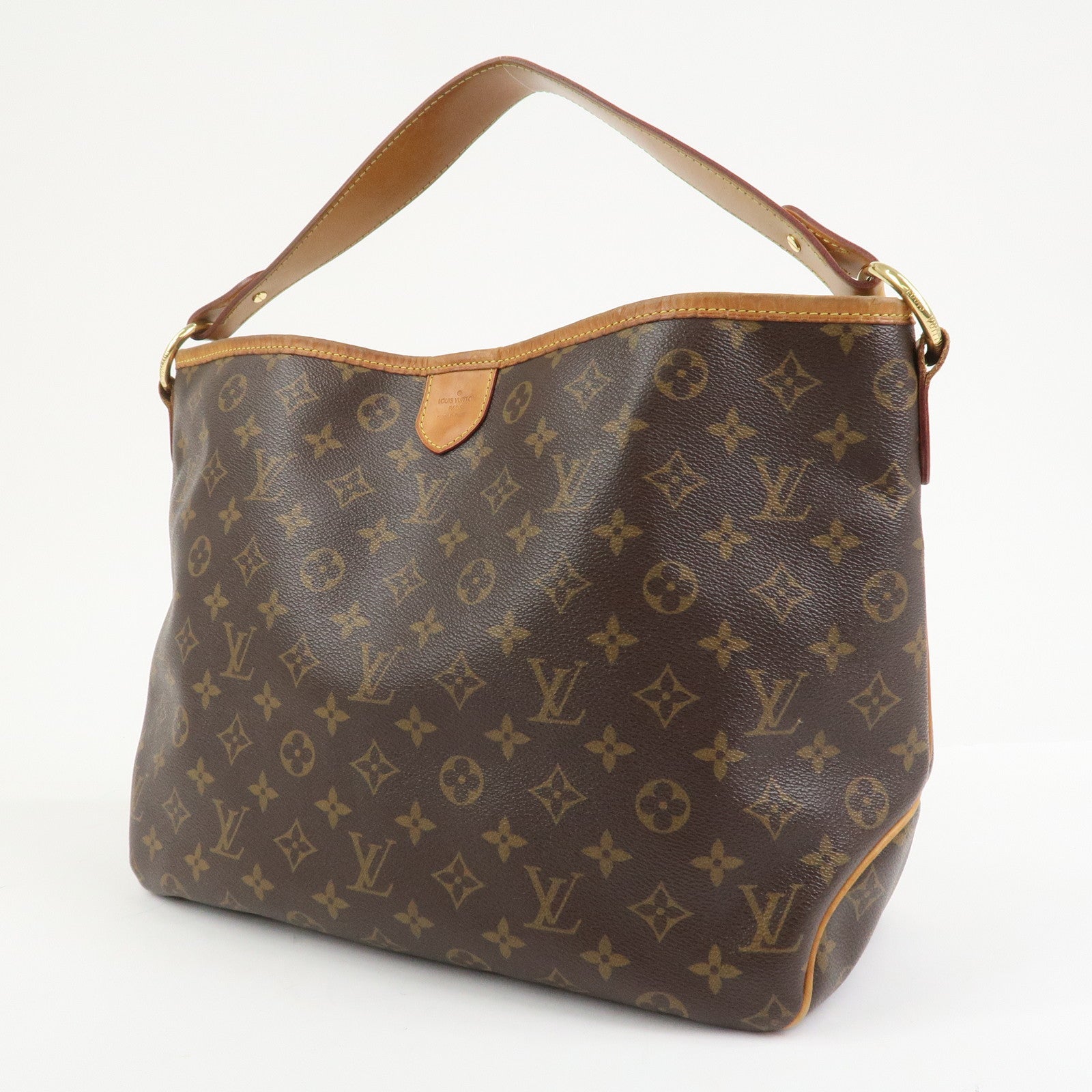 Louis Vuitton Monogram Delightful PM Shoulder Bag Brown M40352