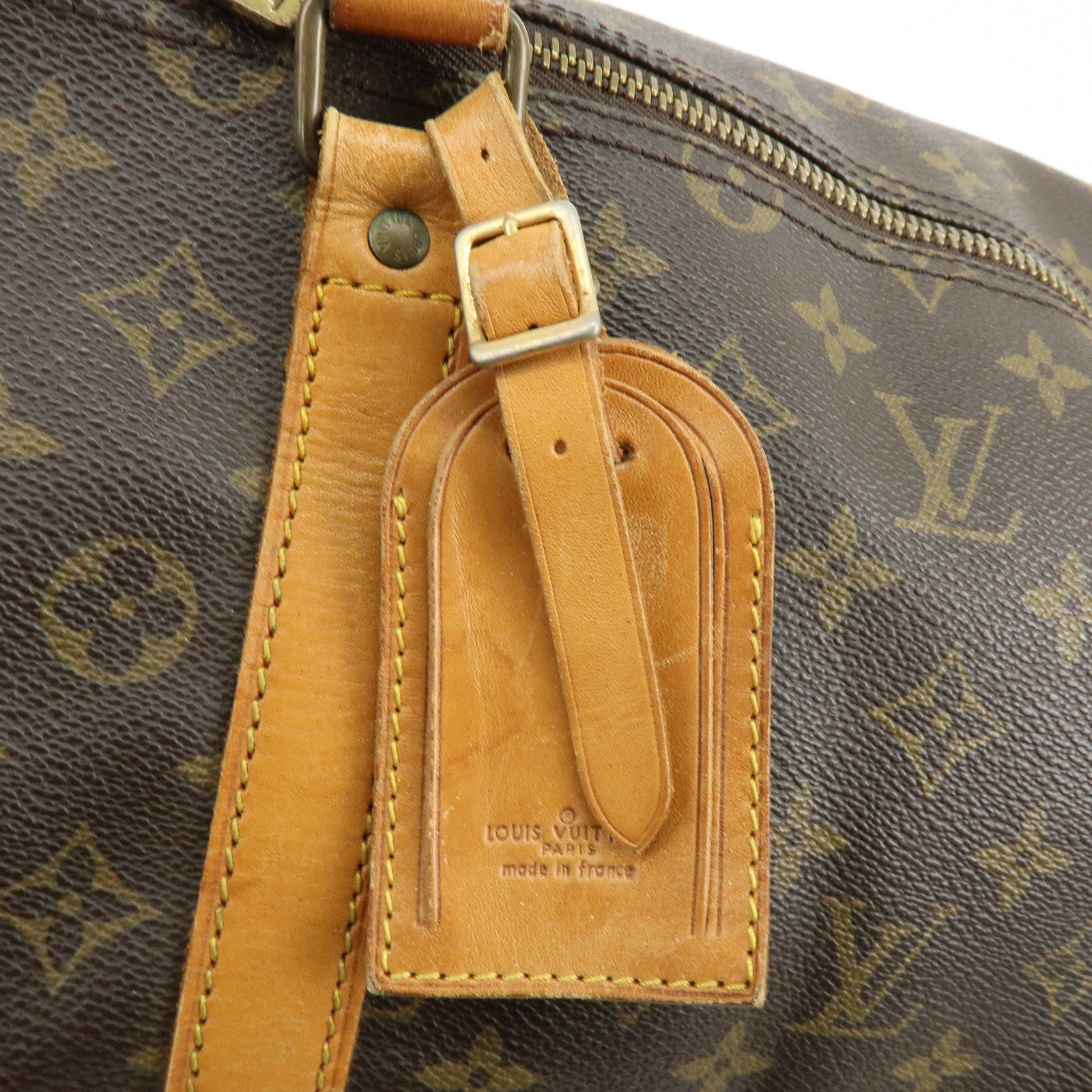 Louis Vuitton Monogram Keep All Bandouliere 55 Boston Bag M41414