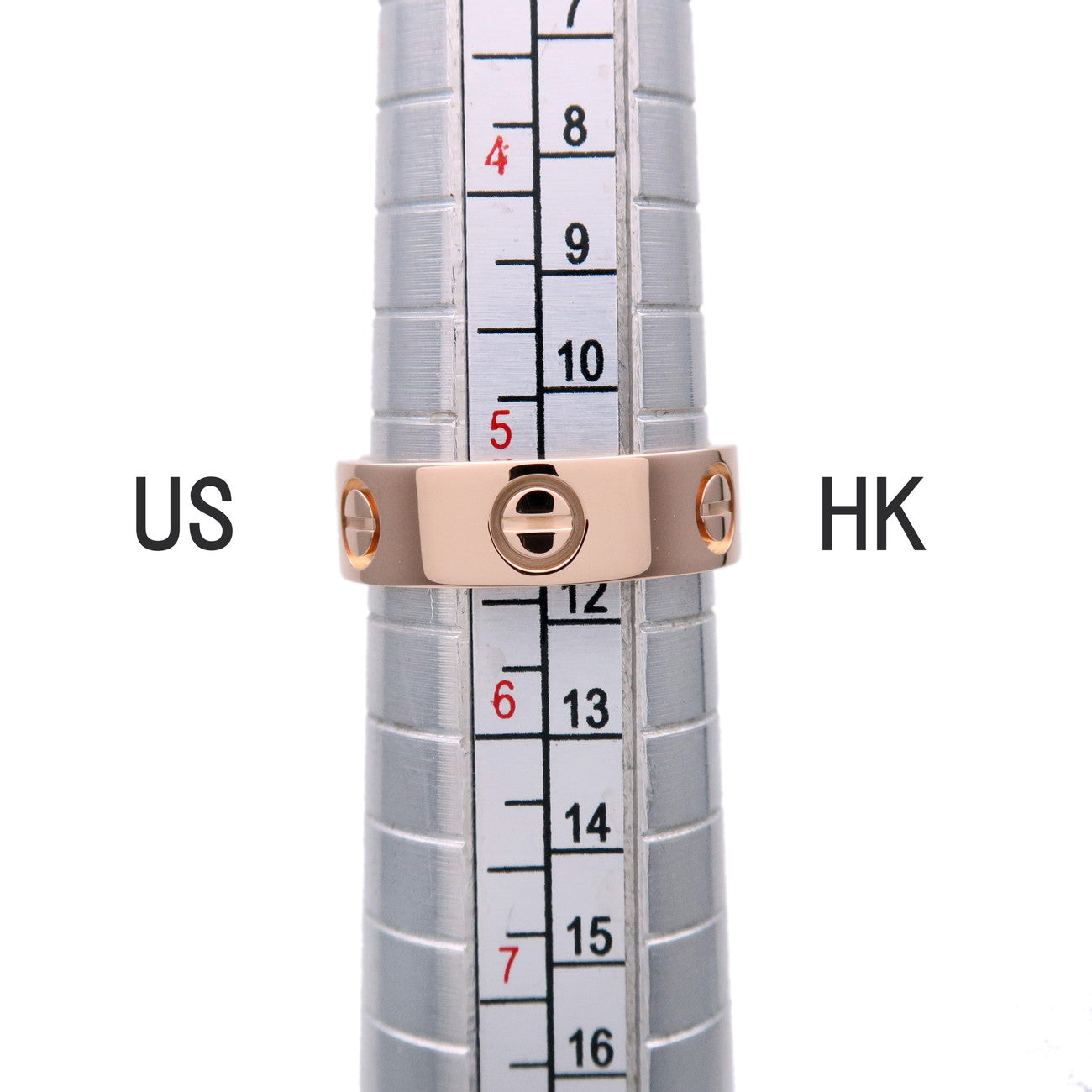 Cartier Love Ring #50 K18PG 750PG Rose Gold US5-5.5 EU50 HK11.5