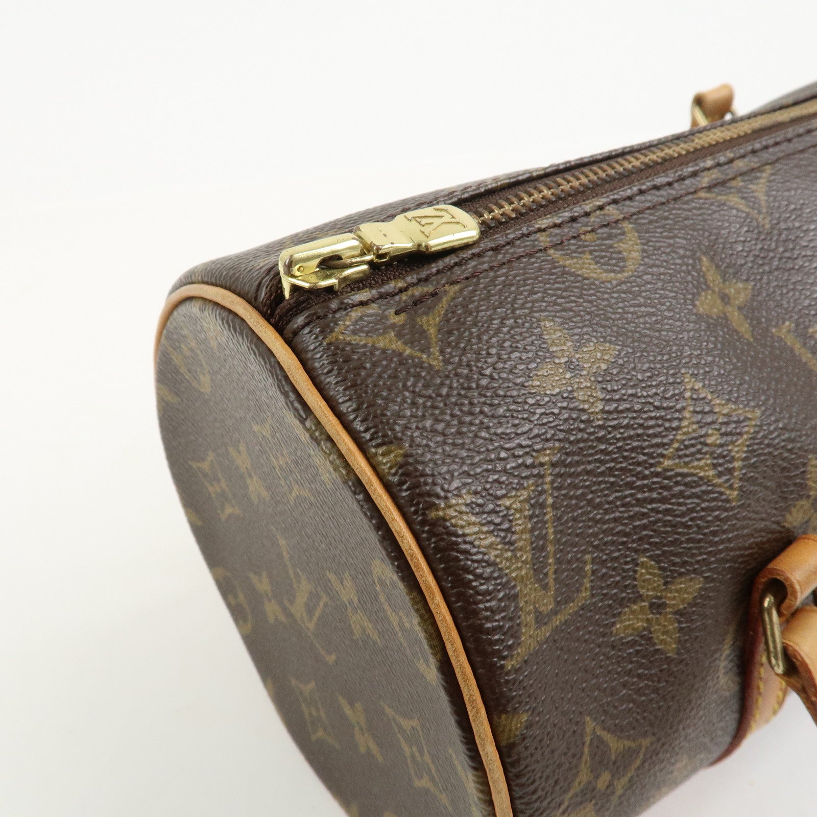 Louis Vuitton Monogram Papillon 26 Hand Bag New Style Brown M51386