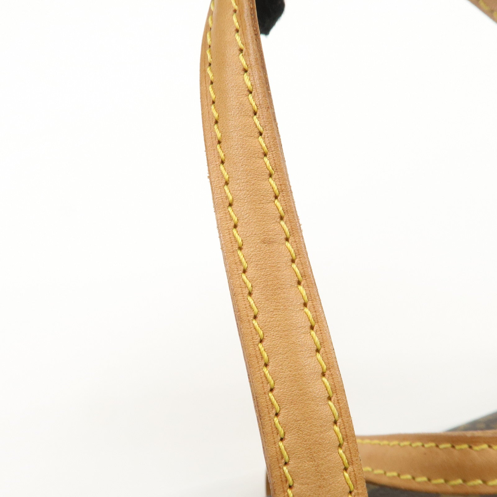 Louis Vuitton Monogram Sonatine Hand Bag Brown M51902 Used