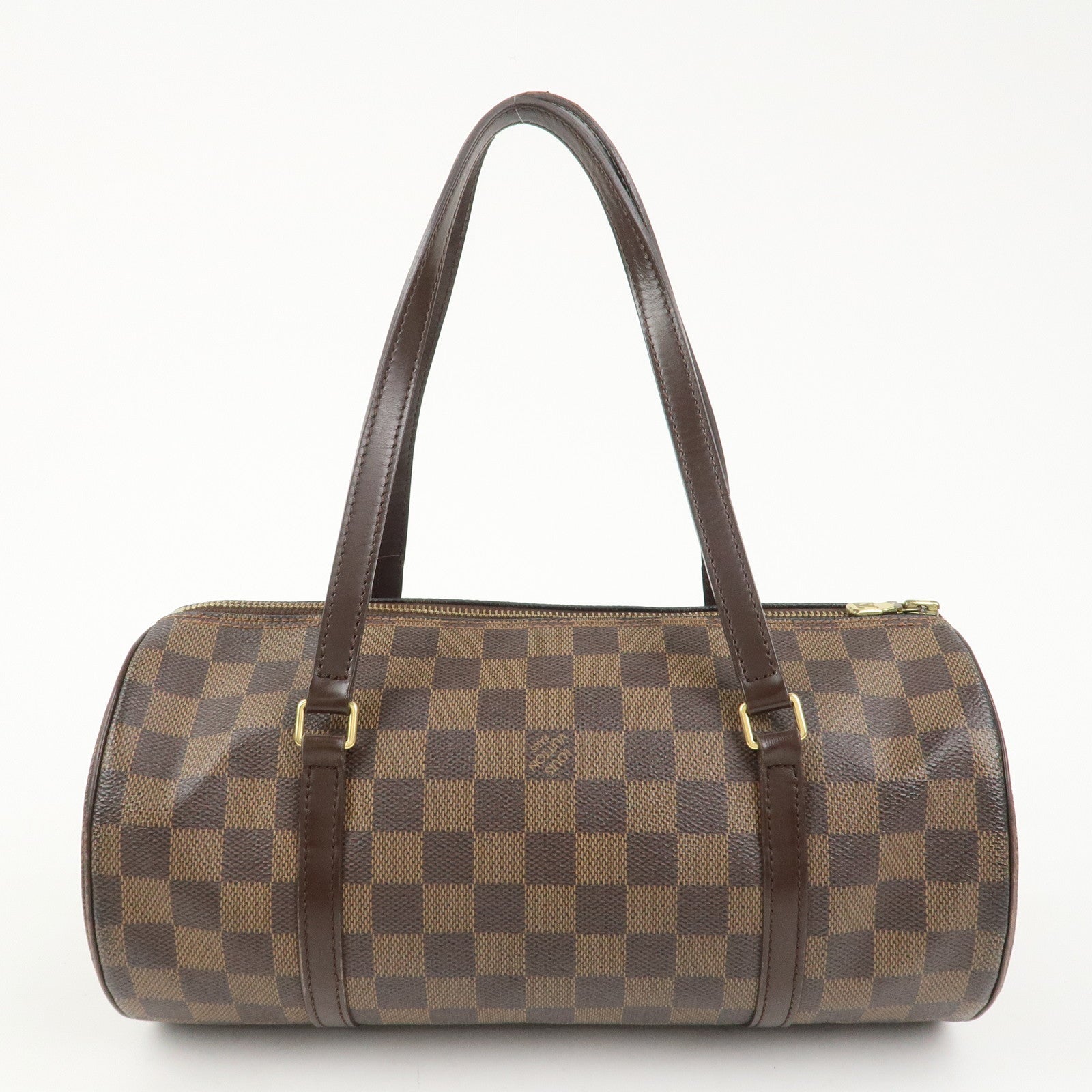 Louis Vuitton Damier Ebene Papillon 30 Hand Bag Brown N51303