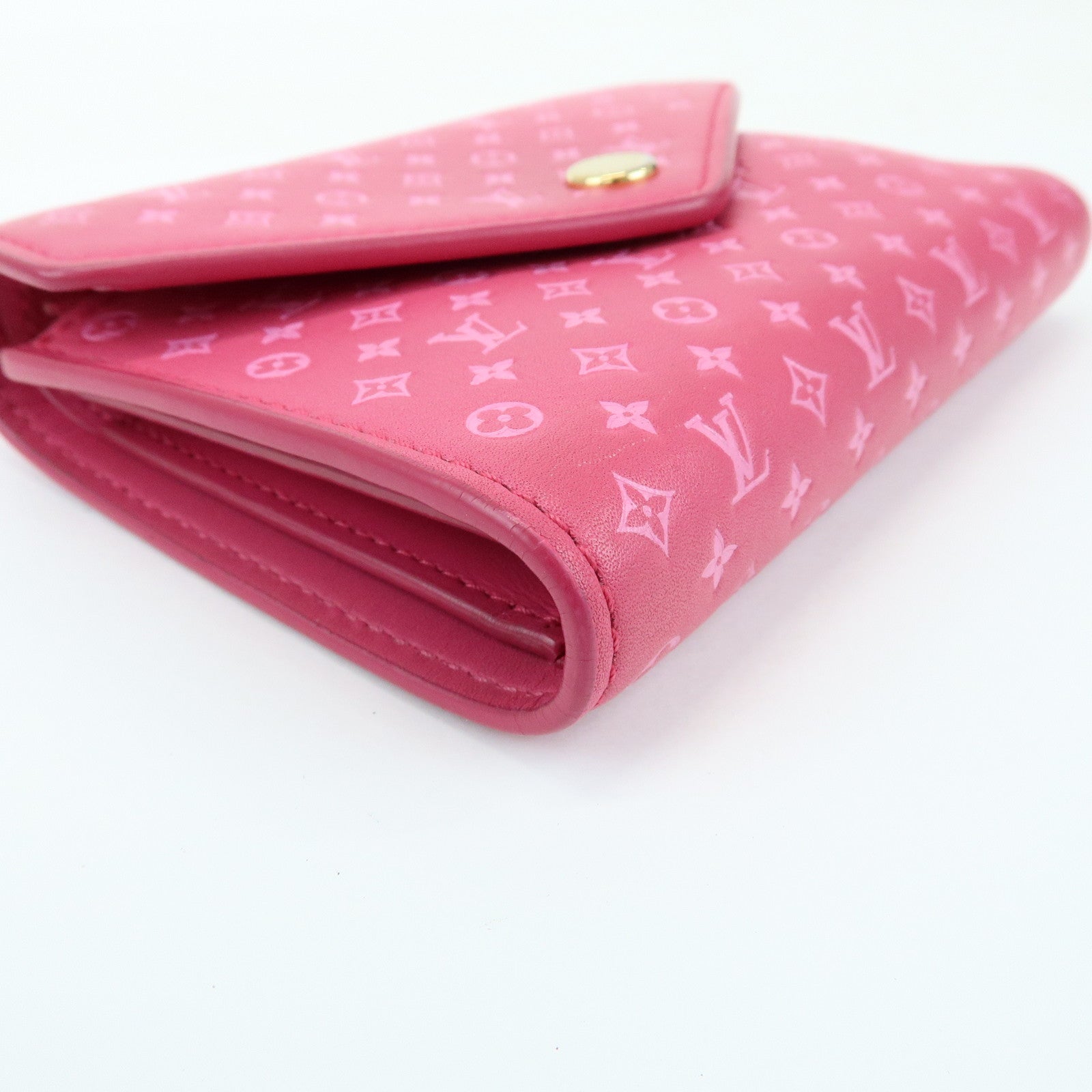 Louis Vuitton Nanogram Portefeuille Victorine Compact Wallet M82234