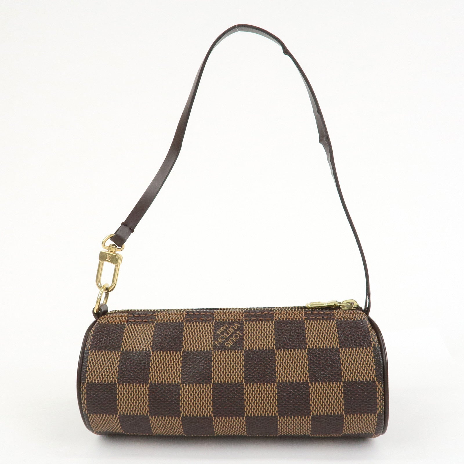 Louis Vuitton Damier Ebene Mini Pouch for Papillon Bag Brown