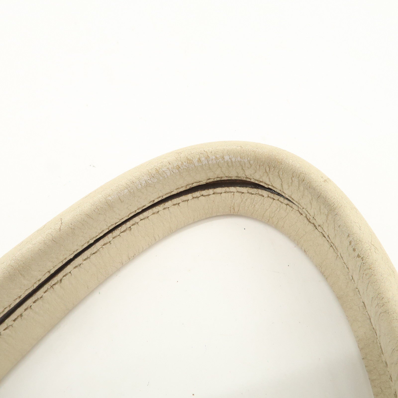 GUCCI Princy Sherry GG Canvas Leather Tote Bag Brown Ivory 163805