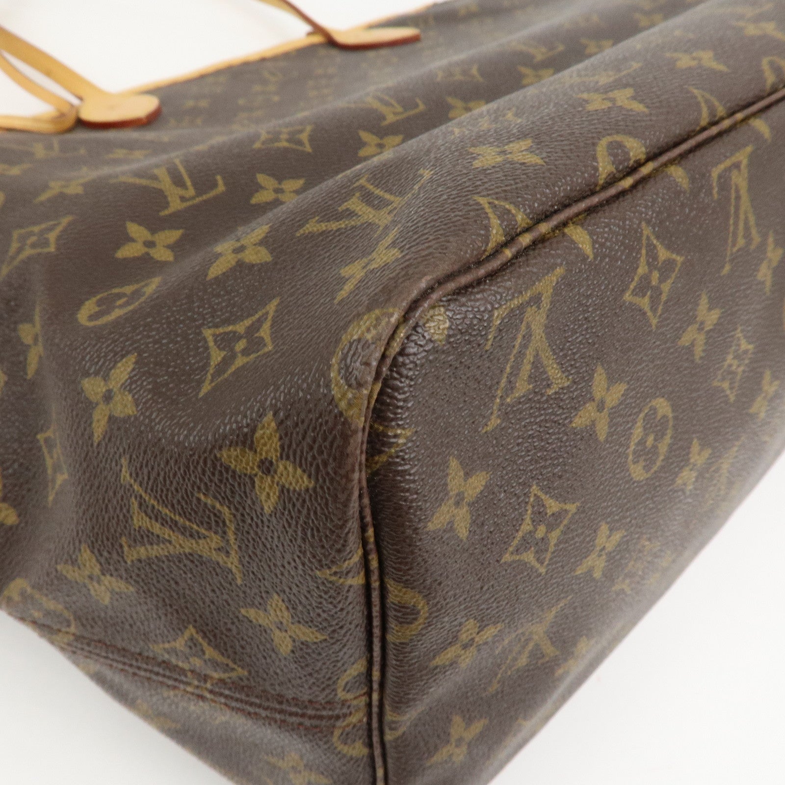 Louis Vuitton Monogram Neverfull GM Tote Bag Brown M40157
