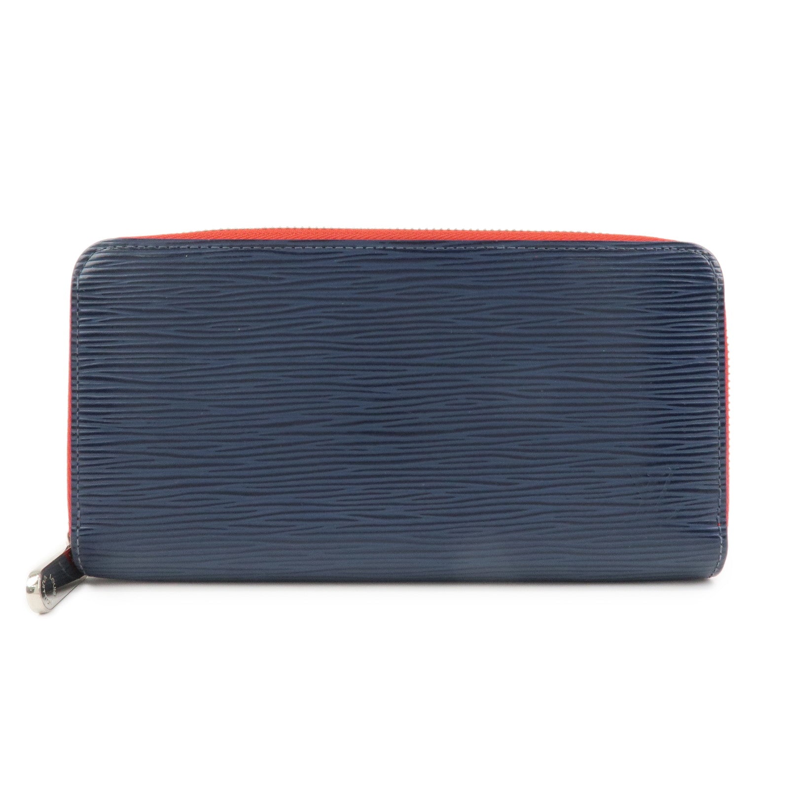 Louis Vuitton Epi Leather Round Zippy Wallet Indigo Blue M67267