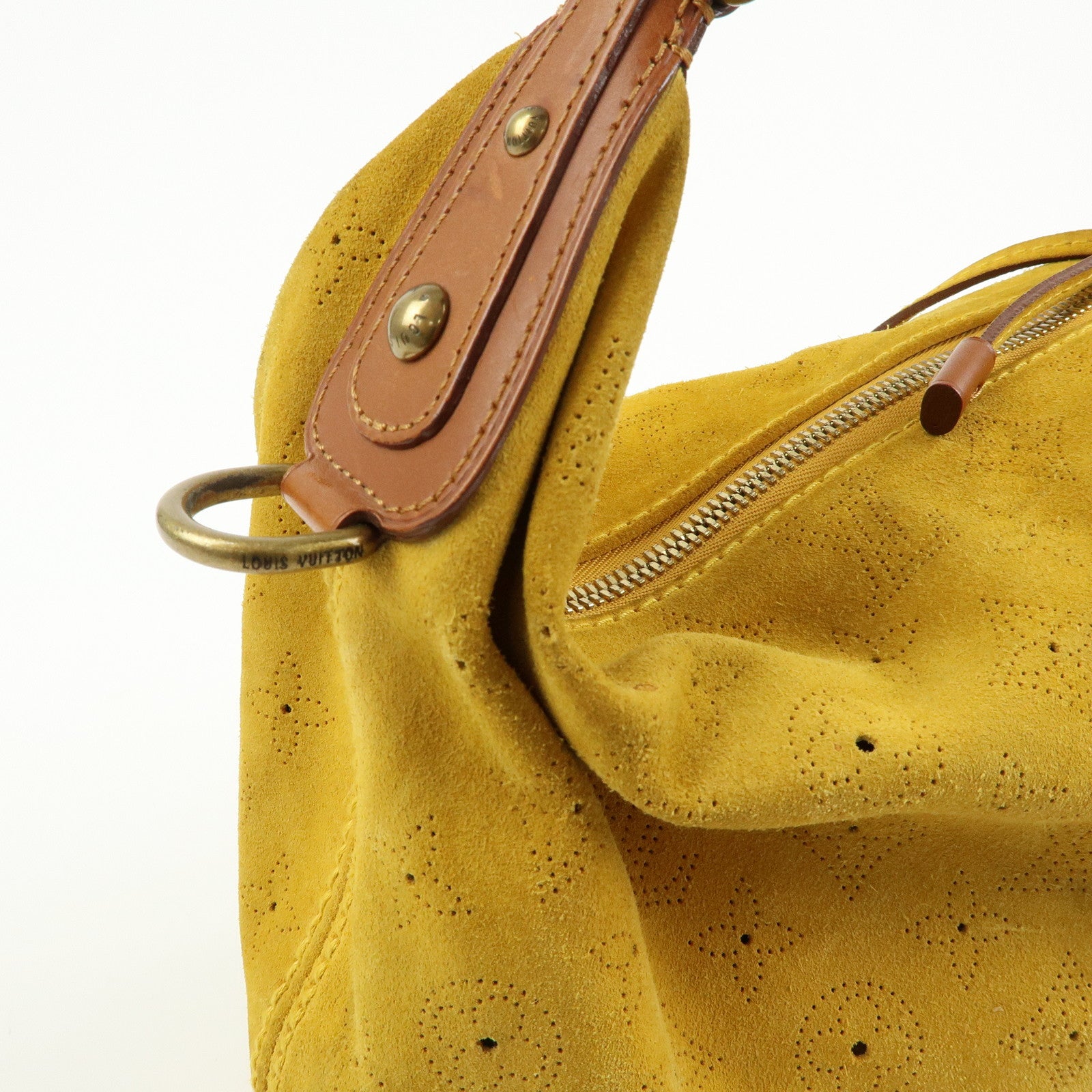 Louis Vuitton Monogram Mahina Onata GM Shoulder Bag Yellow M95118