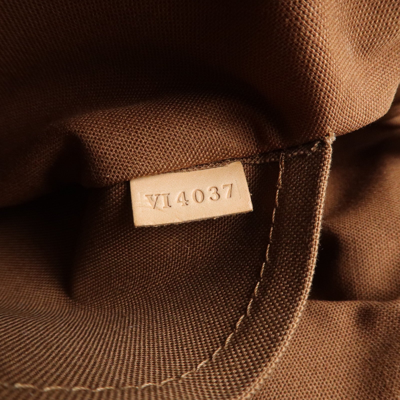 Louis Vuitton Monogram Tivoli PM Hand Bag Brown M40143