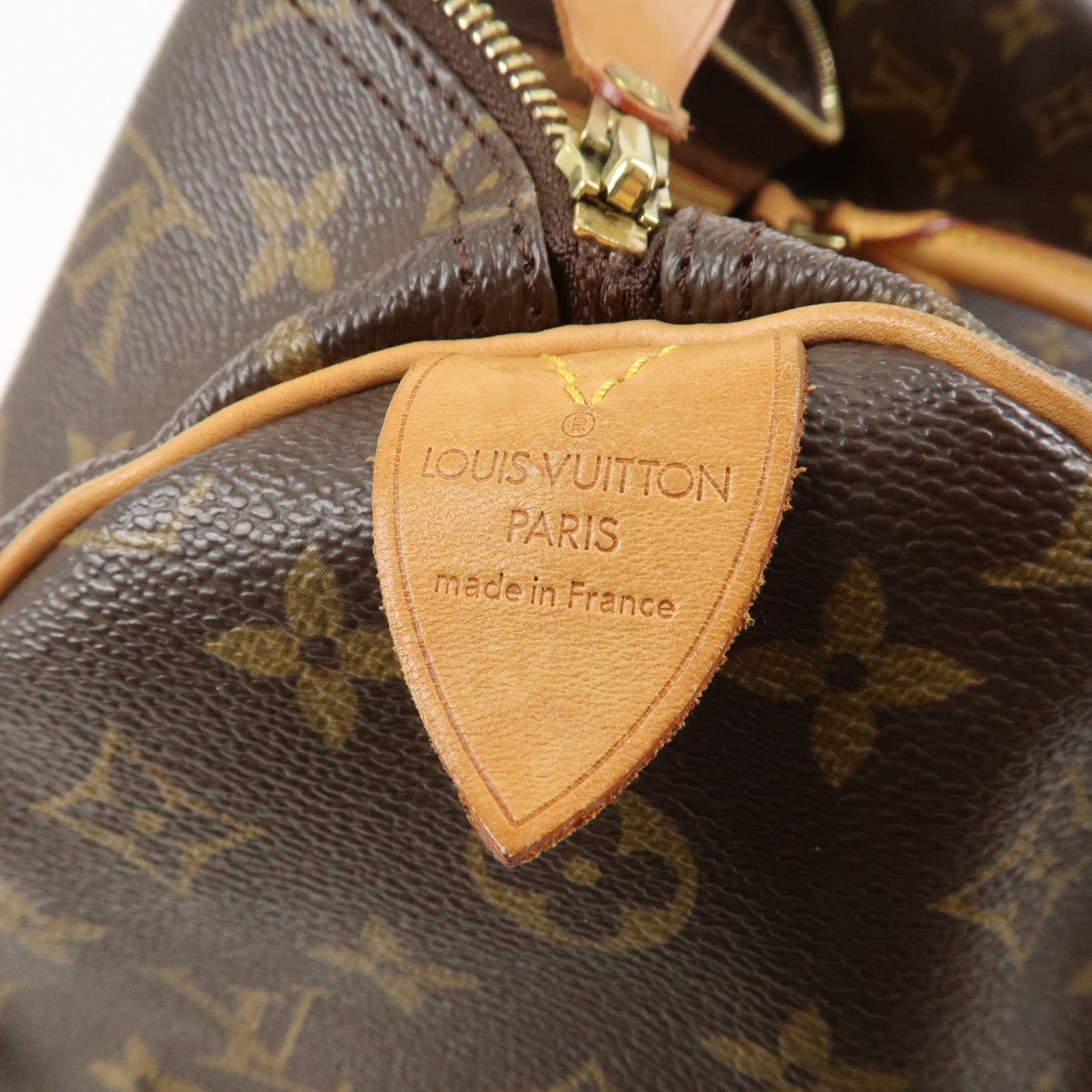 Louis Vuitton Monogram Canvas Speedy 35 Boston Bag Hand Bag M41524