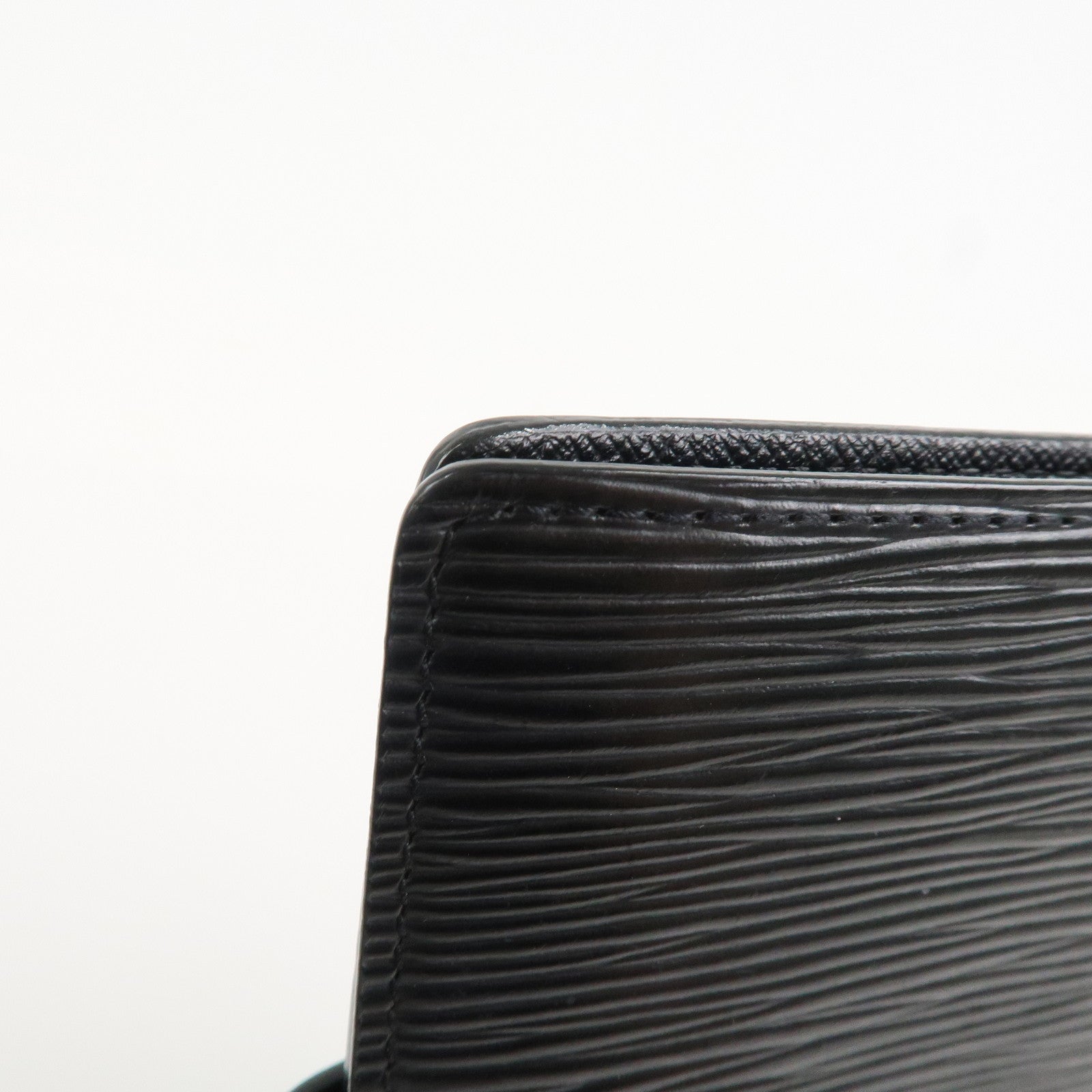 Louis Vuitton Epi Agenda PM Planner Cover Noir R20052