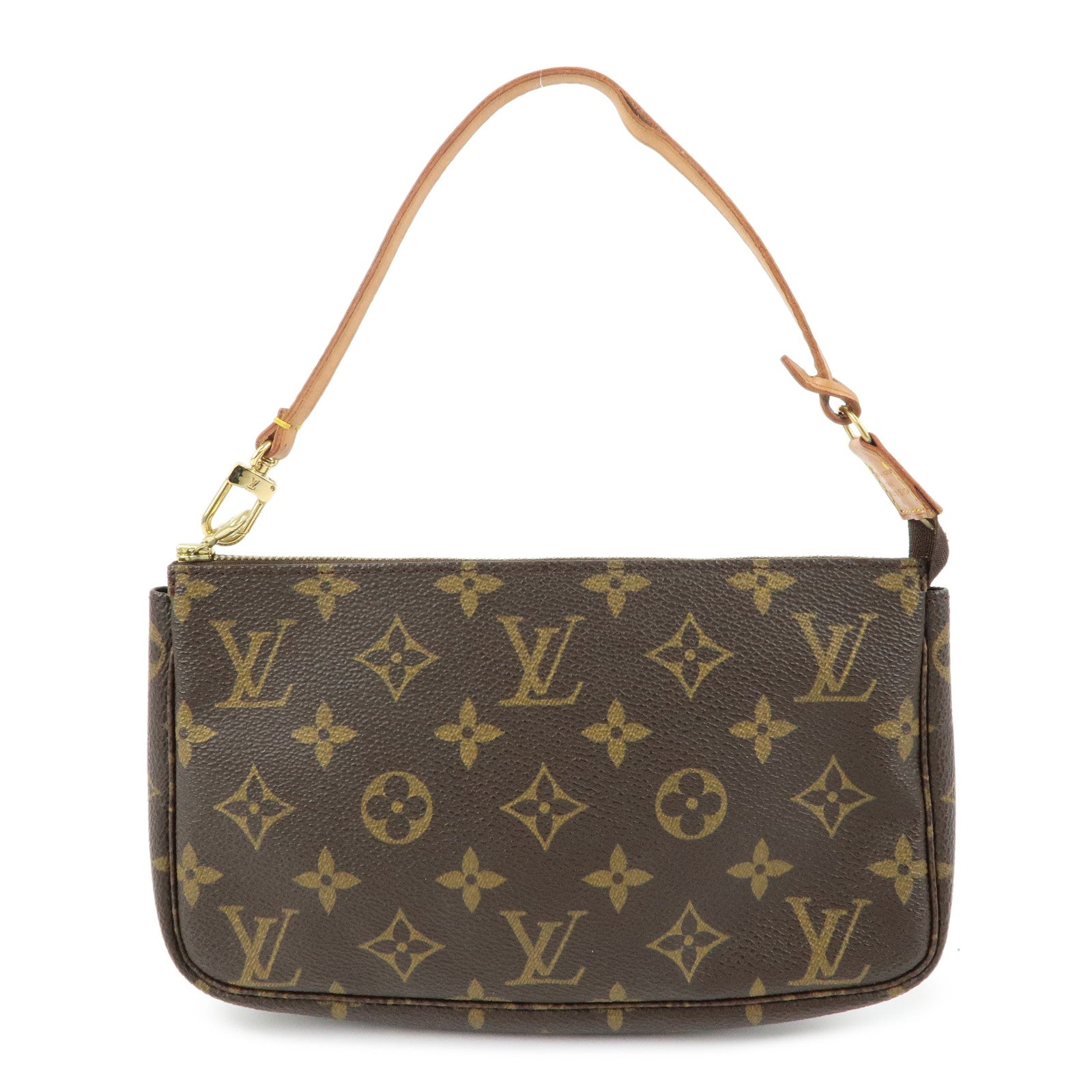 Louis Vuitton Monogram Pochette Accessoires Pouch Hand Bag M51980