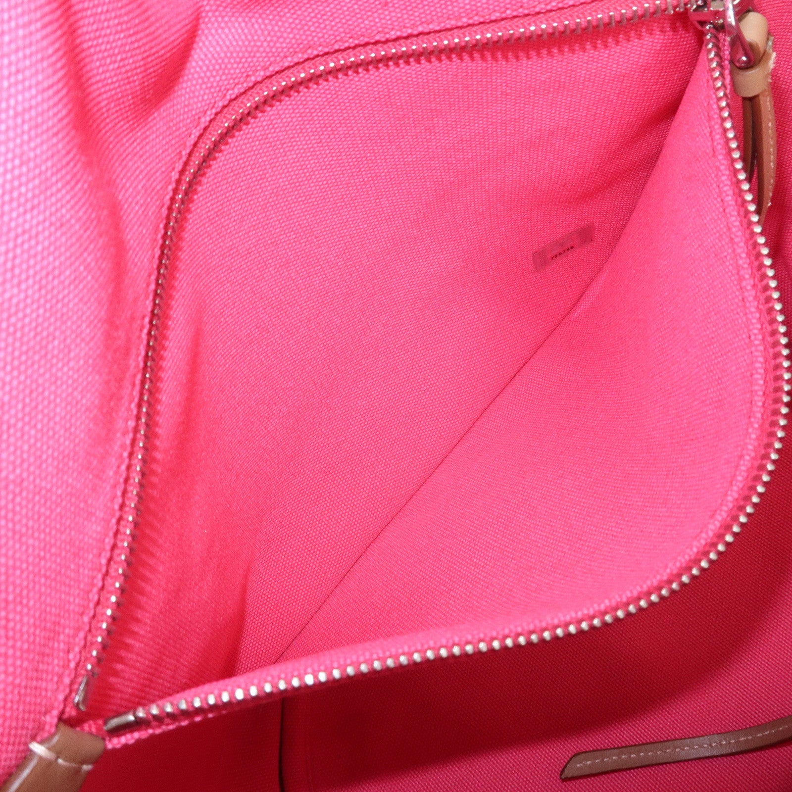 PRADA Canapa Canvas 2Way Bag Tote Bag Shoulder Bag Pink 1BG163