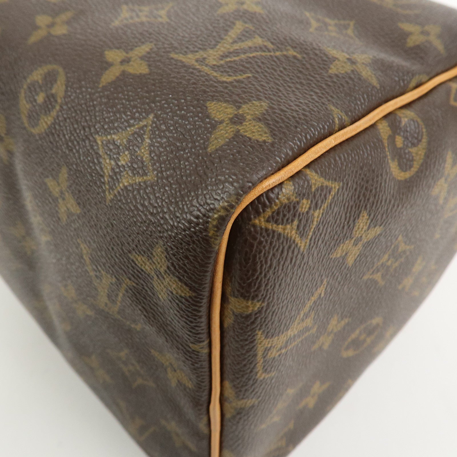 Louis Vuitton Monogram Speedy 30 Boston Bag Hand Bag Brown M41526