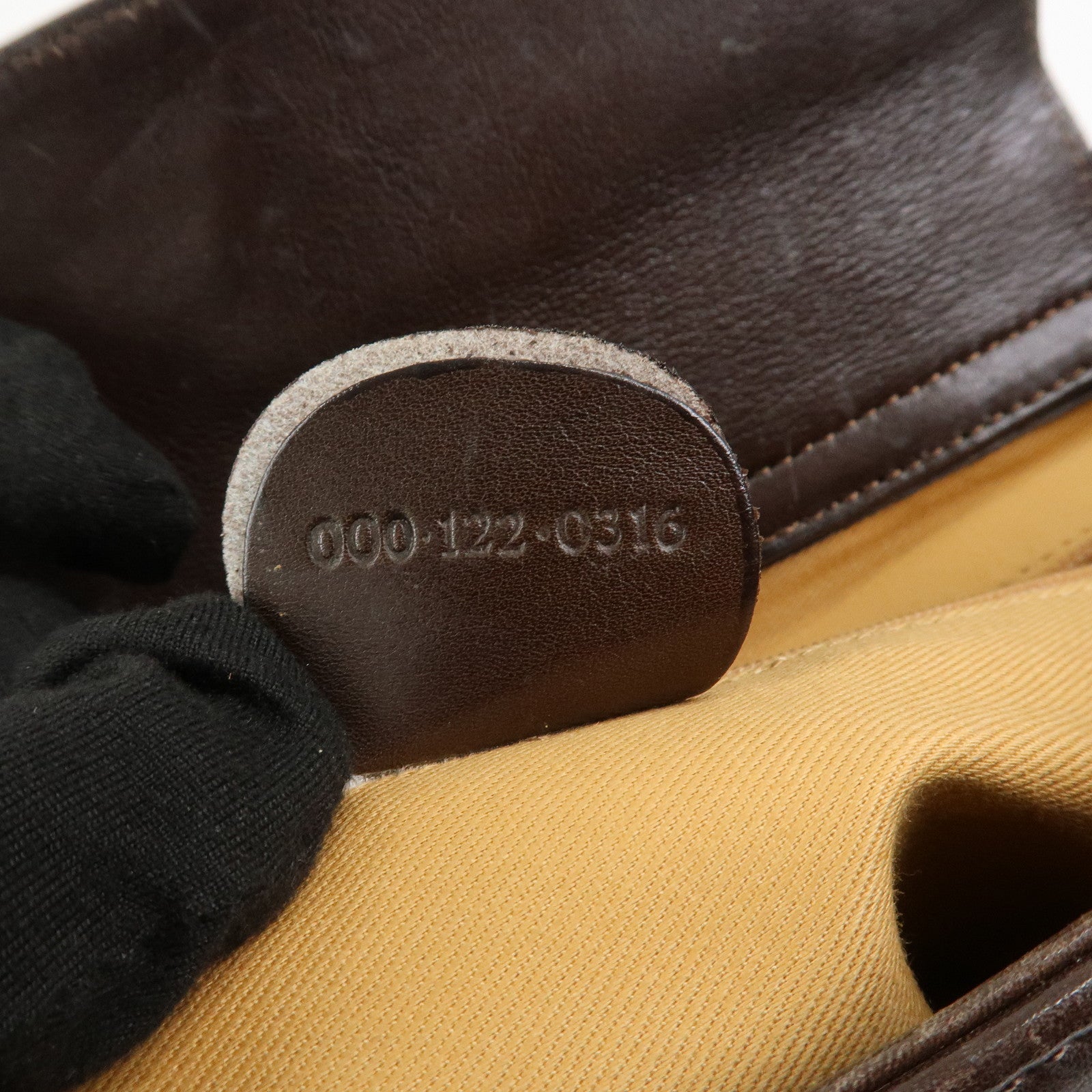 GUCCI Bamboo 2Way Bag Hand Bag Shoulder Bag Brown 000・122