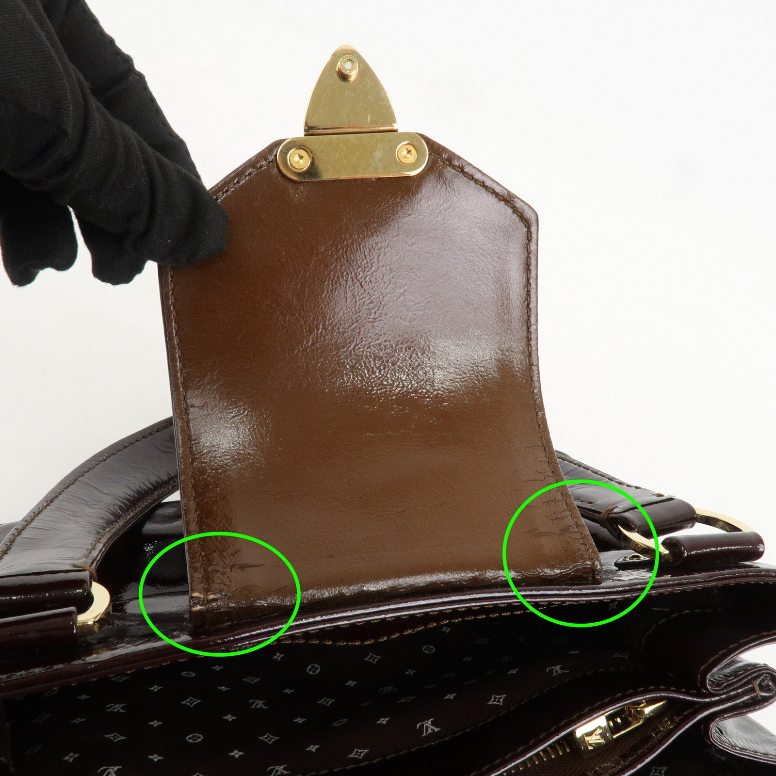 Louis Vuitton Cruise Line Sac Bicolore Leather Hand Bag M92516