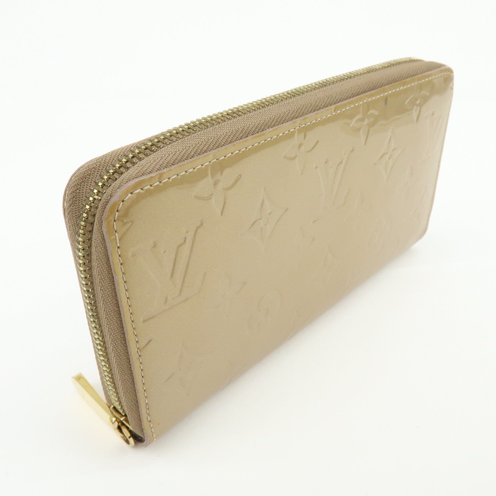 Louis Vuitton Monogram Vernis Round Zippy Long Wallet M91761