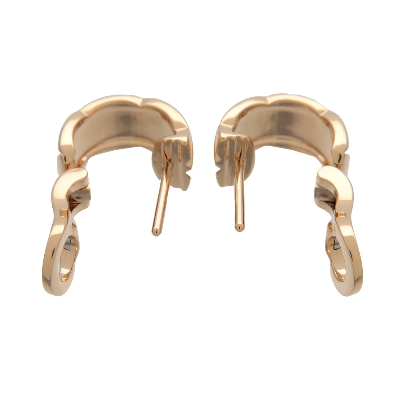 CHANEL COCO Crush Earrings K18 750YG Yellow Gold J11134