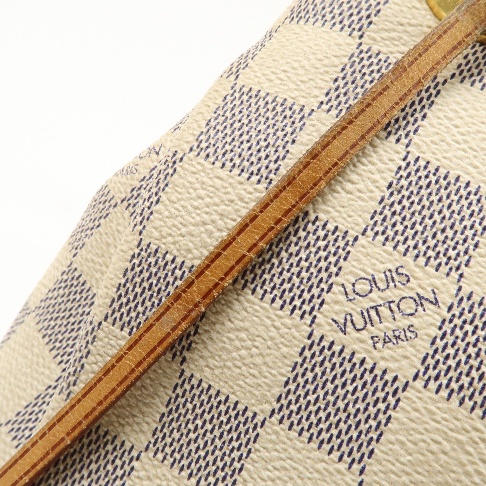 Louis Vuitton Damier Azur Canvas Artsy MM Shoulder Bag N41174 Used