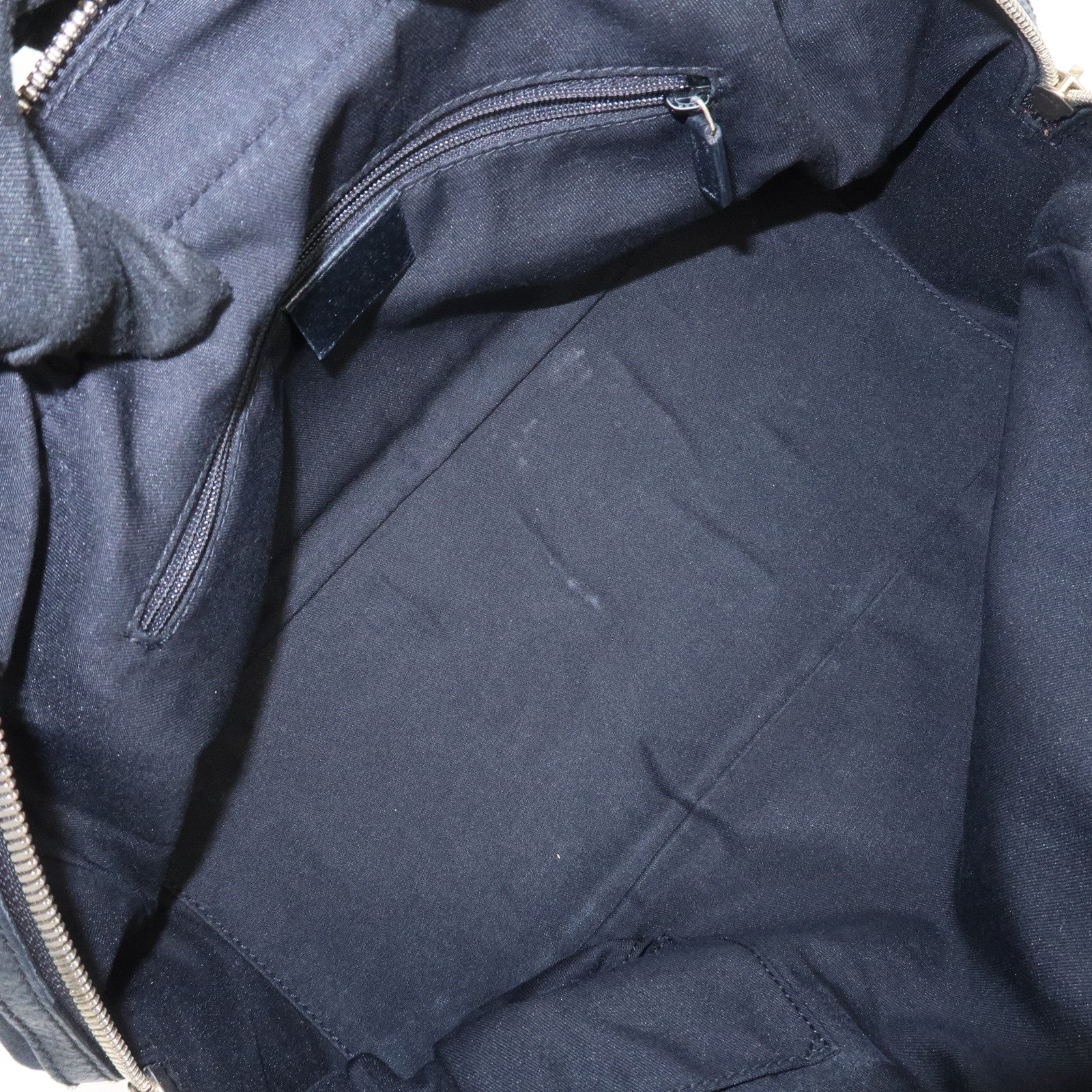 GUCCI Princy Sherry GG Canvas Leather Boston Bag Black 161720