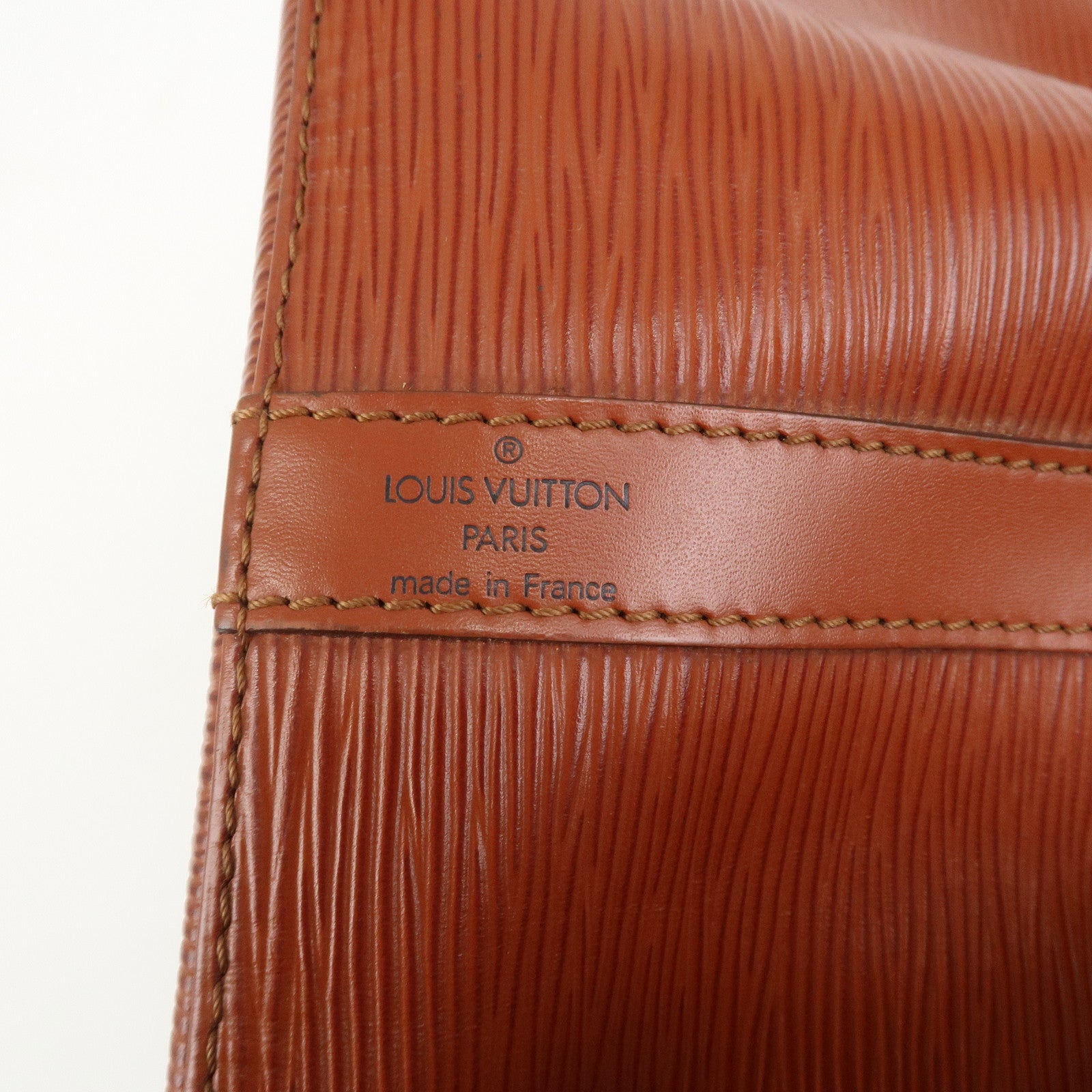 Louis Vuitton Epi Petit Noe Shoulder Bag Kenya Brown M44103