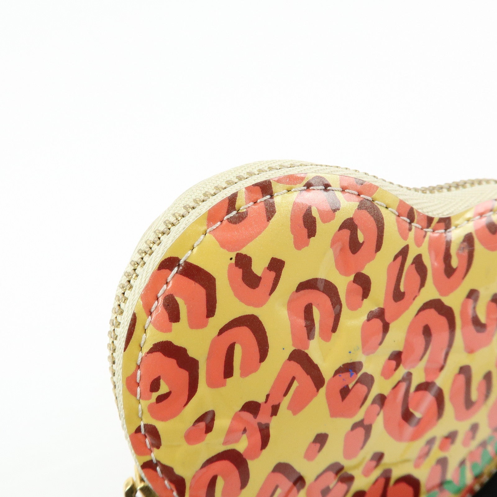 Louis Vuitton Monogram Vernis Porte Monnaie Coeur Coin Case M91473