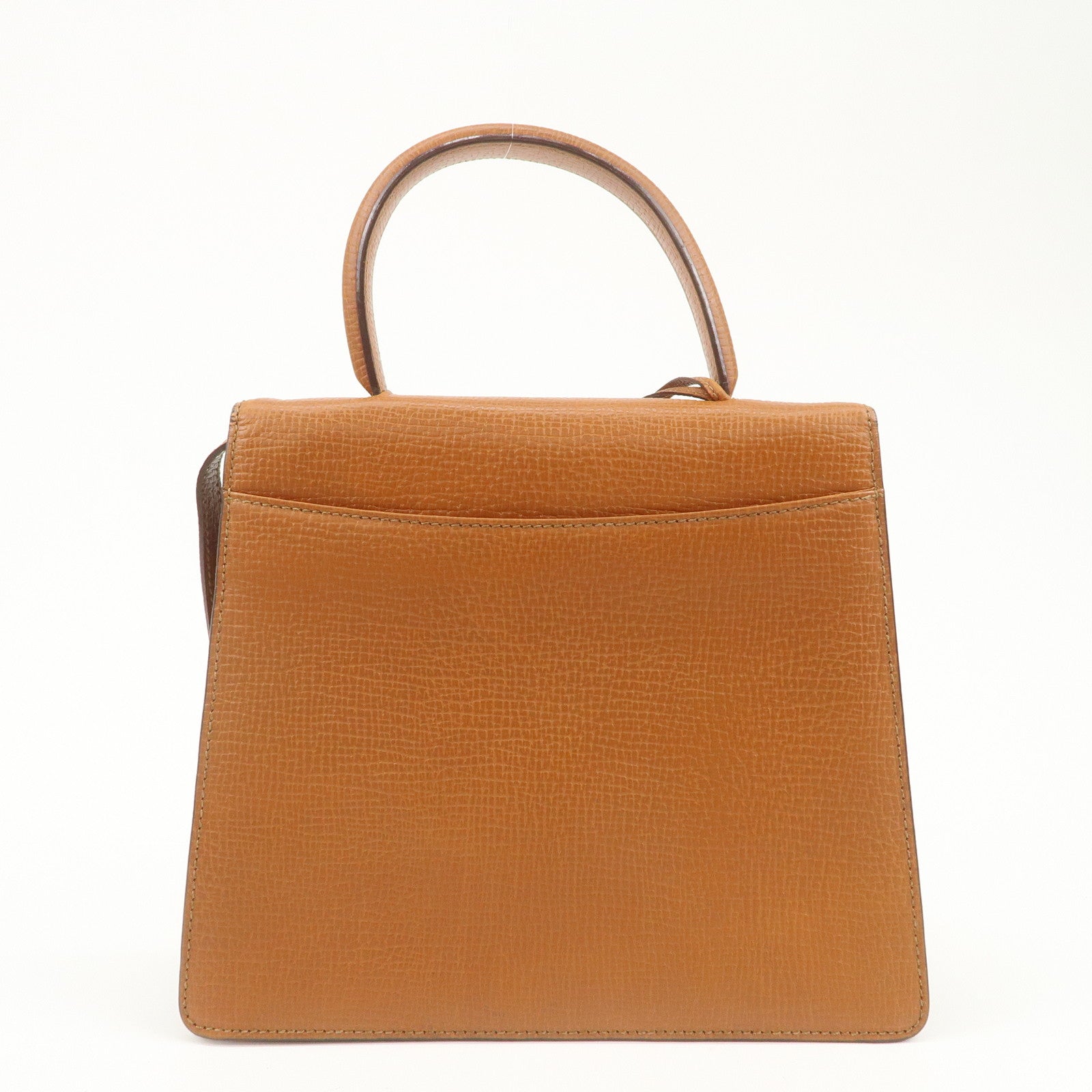 LOEWE Anagram Barcelona 2WAY Bag Shoulder Bag Hand Bag Brown