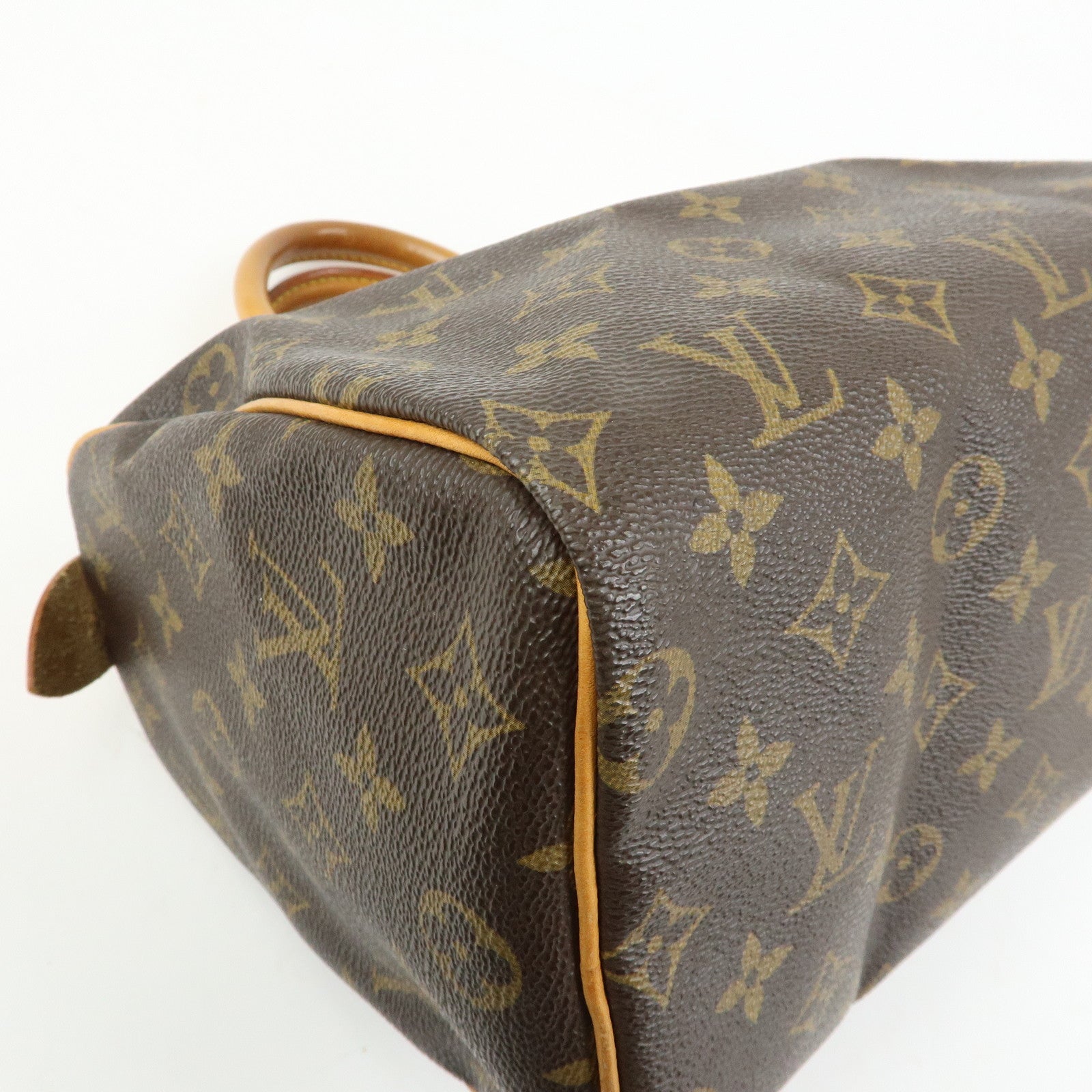 Louis Vuitton Monogram Speedy 25 Boston Bag Hand Bag Brown M41528
