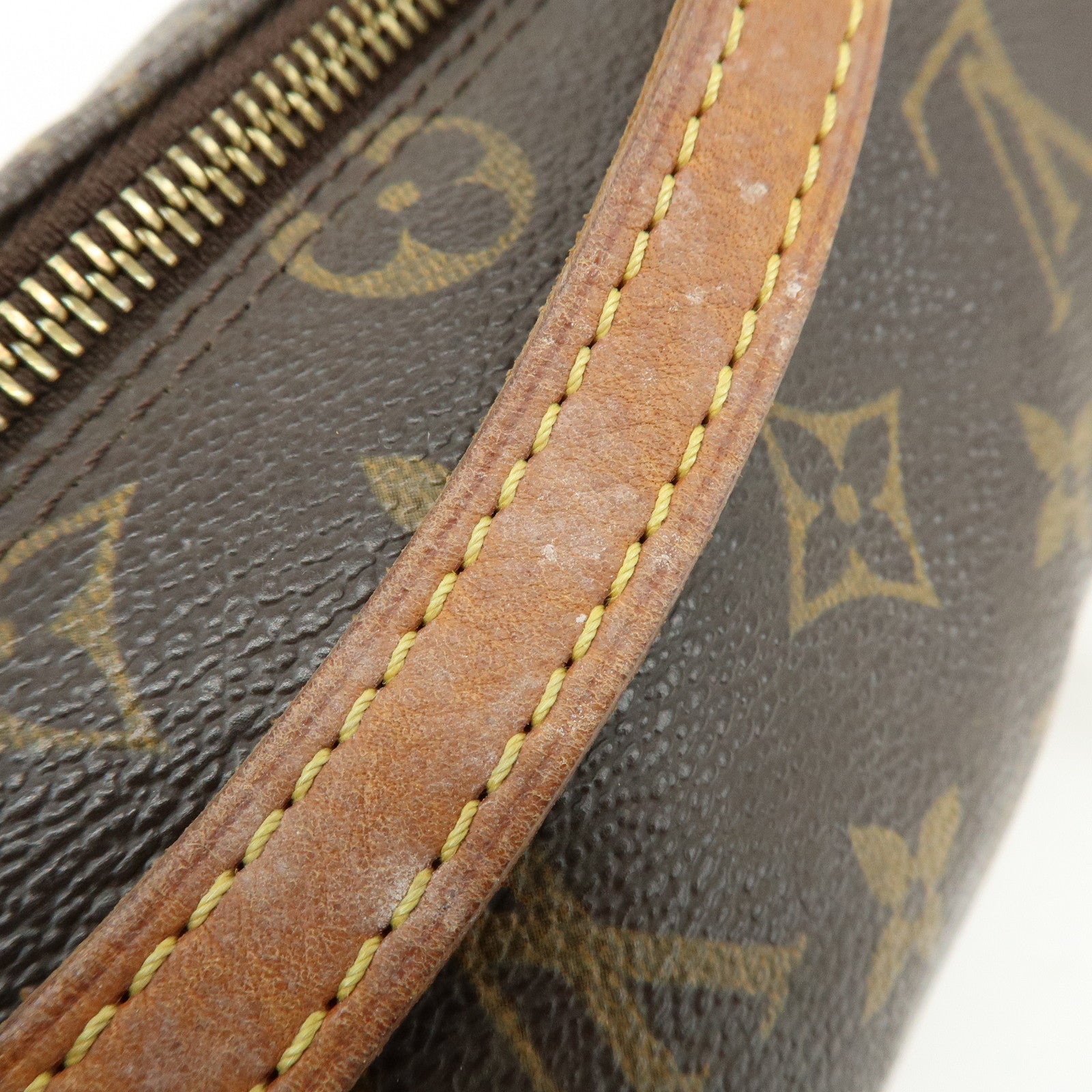 Louis Vuitton Monogram Papillon 26 Hand Bag Brown M51386