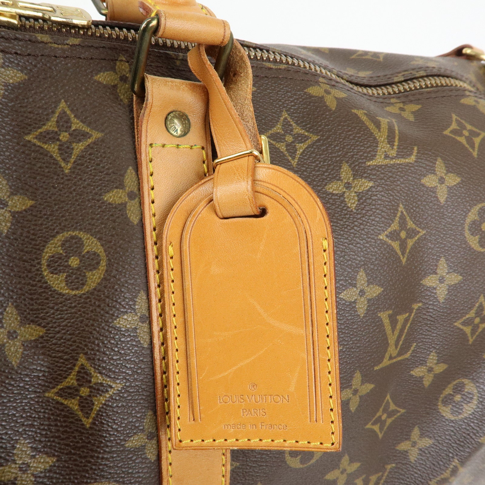 Louis Vuitton Monogram Keep All Bandouliere 60 Boston Bag M41412