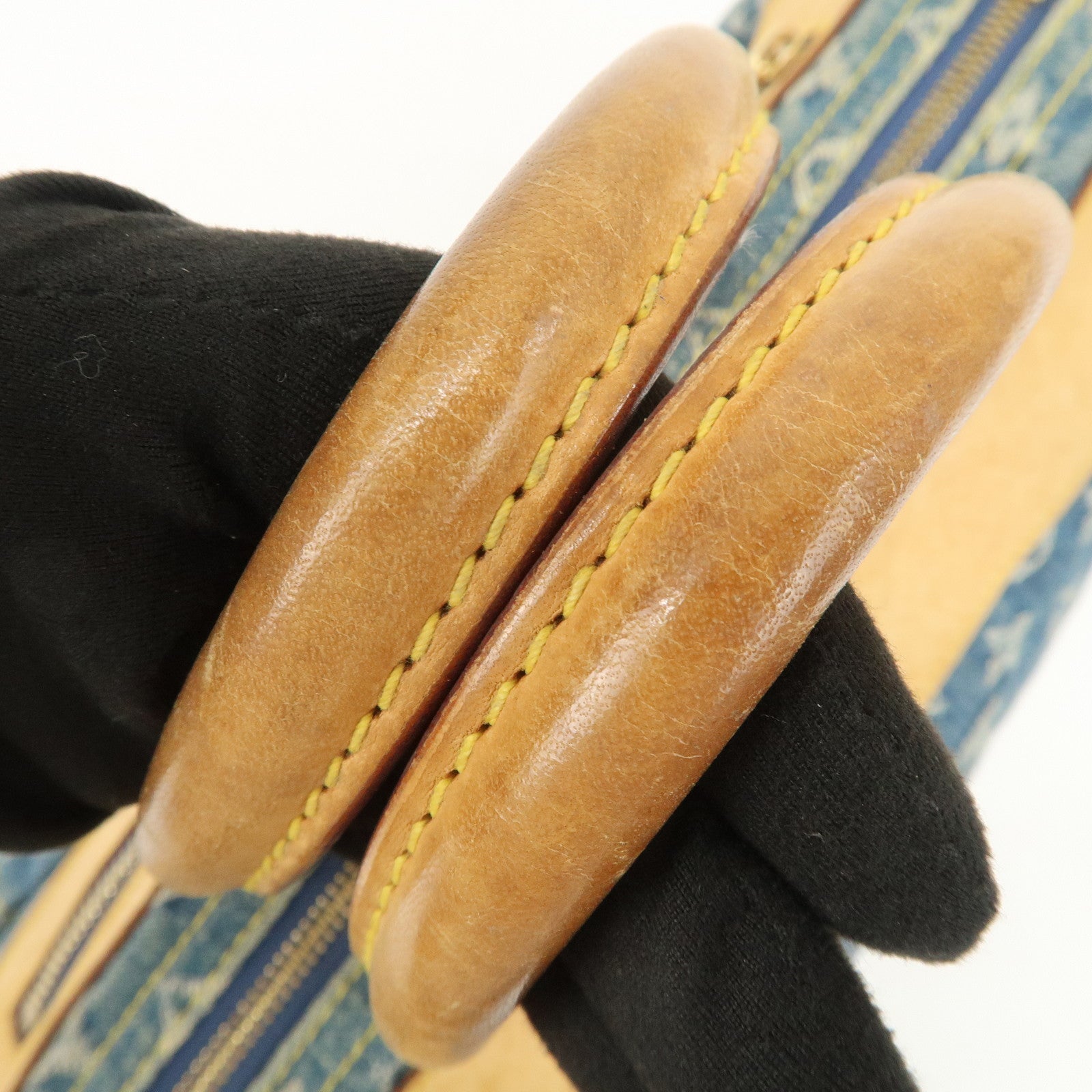 Louis Vuitton Monogram Denim Neo Speedy Boston Bag Blue M95019