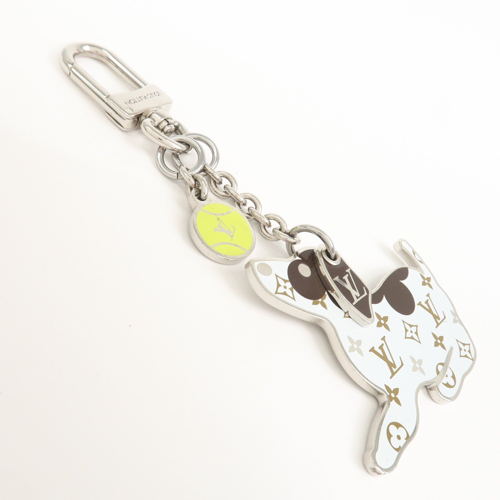 Louis Vuitton Monogram Bijou Sac Dog Bag Charm Key Charm M00747