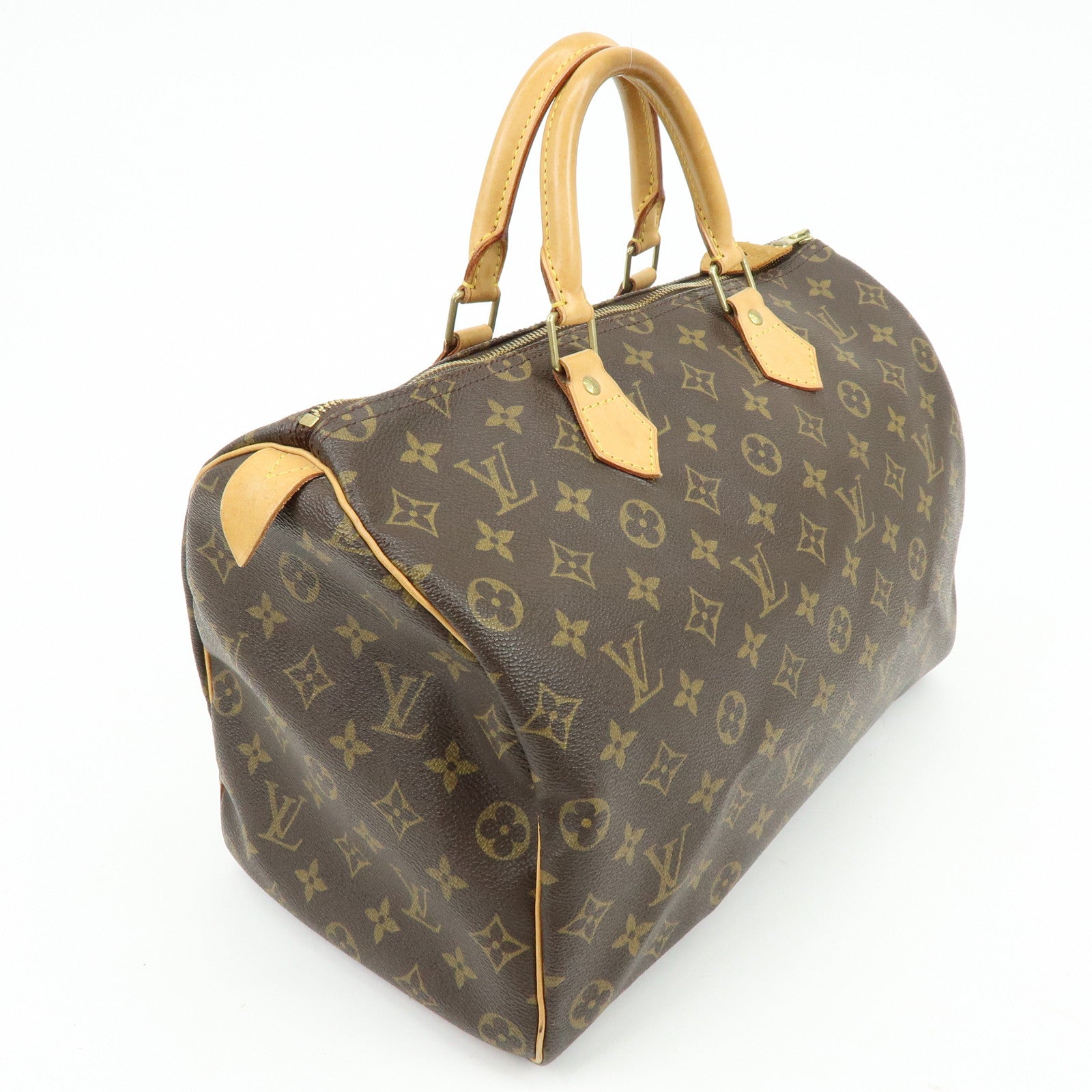 Louis Vuitton Monogram Speedy 35 Boston Bag Hand Bag M41524