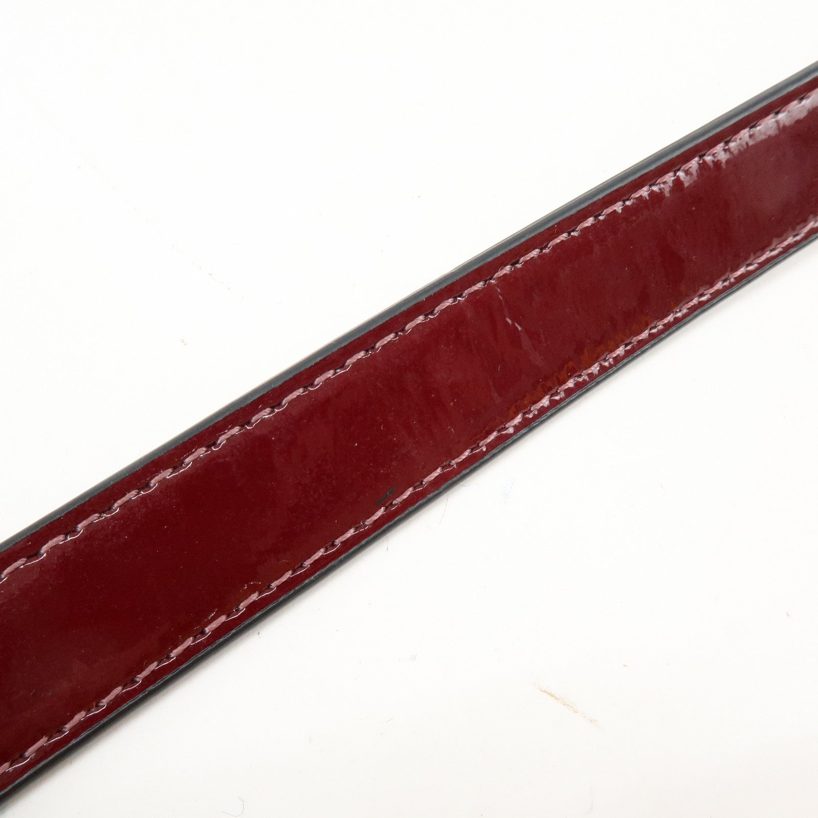 COACH Tabby 26 Patent Leather Shoulder Bag Crossbody Bag Bordeaux