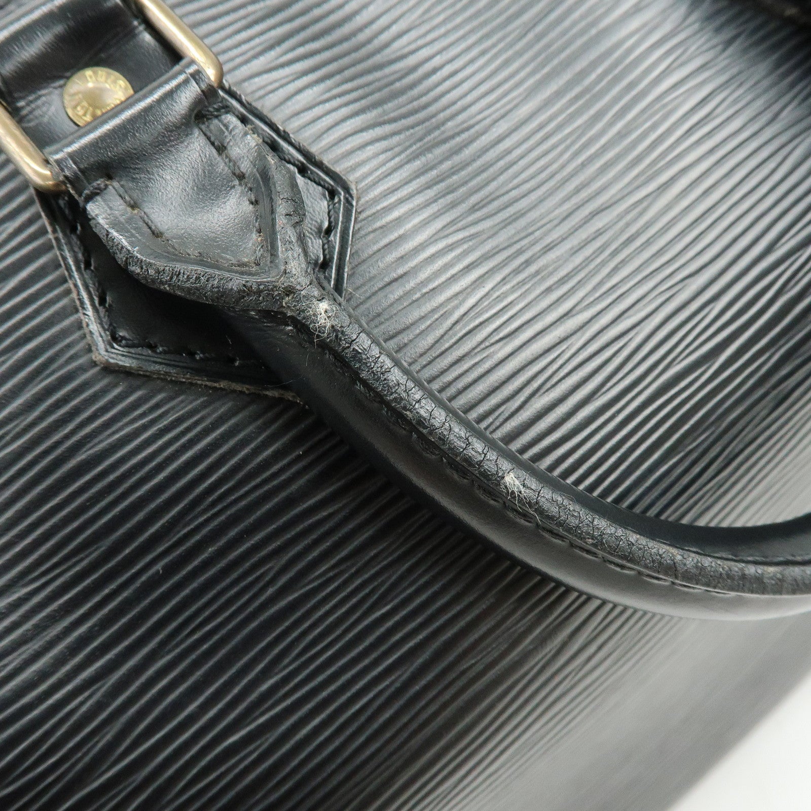 Louis Vuitton Epi Speedy 25 Boston Bag Hand Bag Noir Black M43012