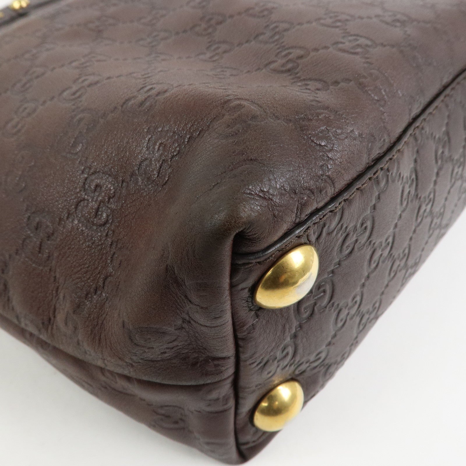 GUCCI Guccissima Leather Tote Bag Shoulder Bag Hand Bag 208940