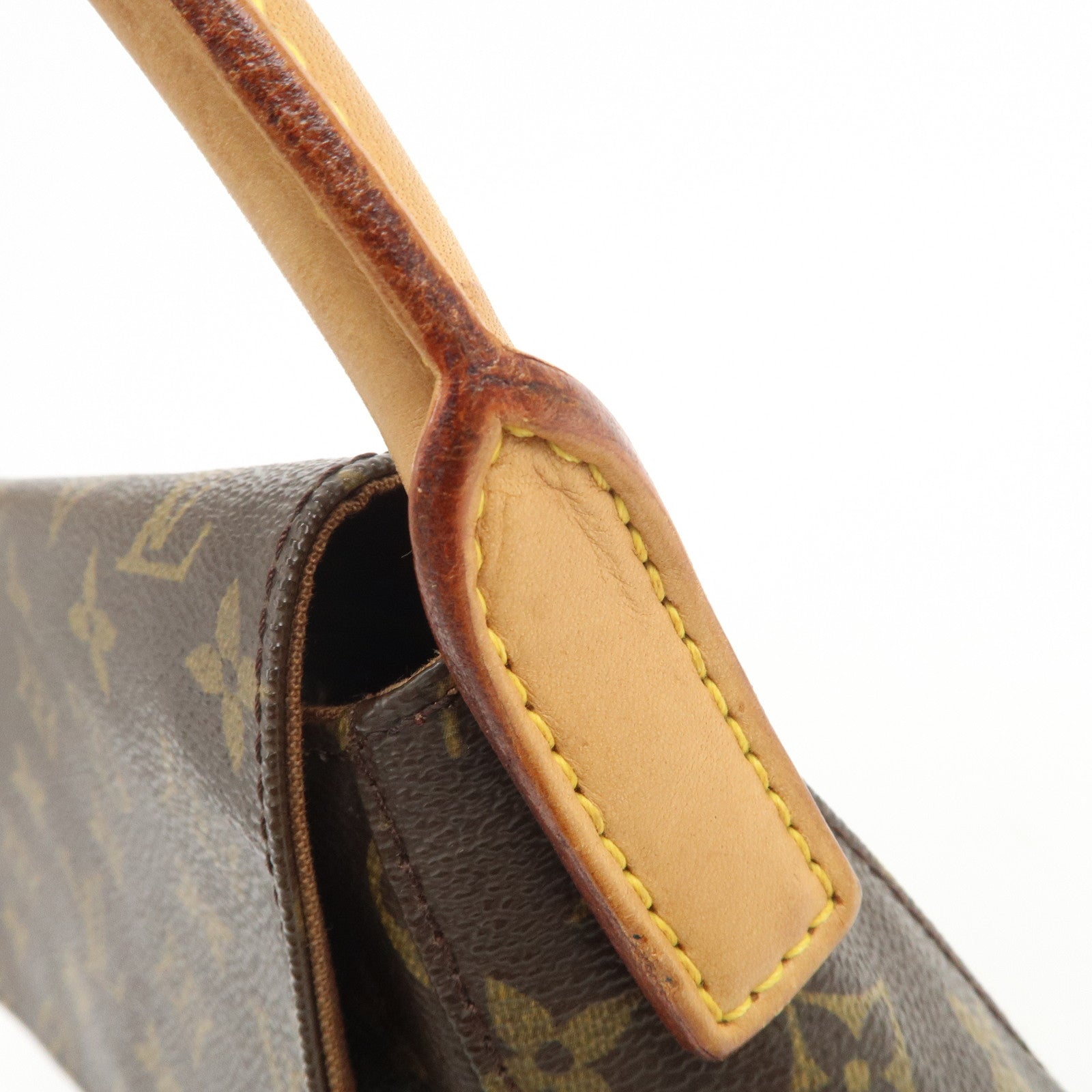 Louis Vuitton Monogram Mini Looping Shoulder Bag Brown M51147