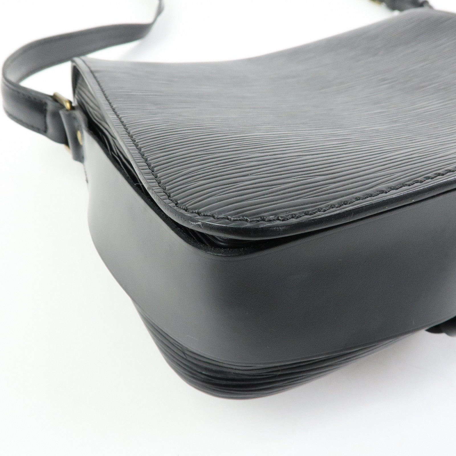 Louis Vuitton Epi Leather Cartouchiere Shoulder Bag Noir M52242