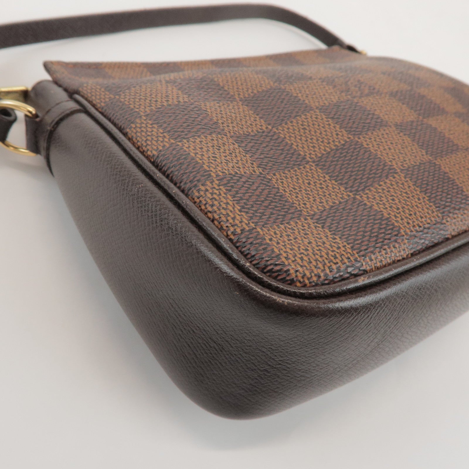 Louis Vuitton Damier Trousse Makeup Accessory Pouch Brown N51982