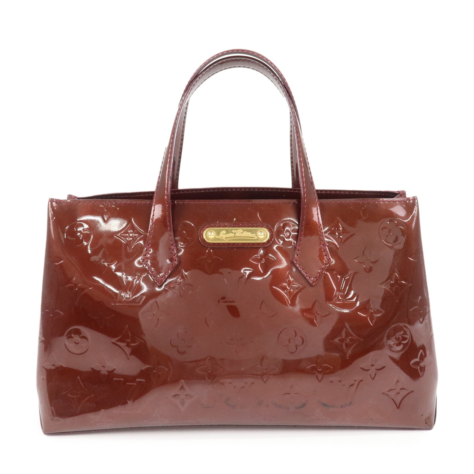 Louis Vuitton Monogram Vernis Wilshire PM Rouge Faurviste M91644
