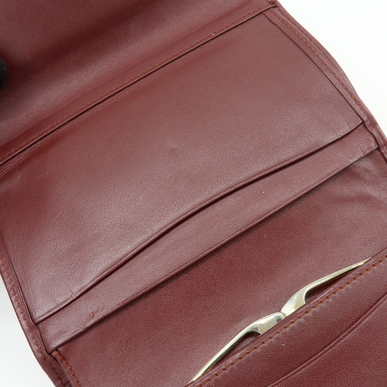 Cartier Must de Cartier Set of 3 Calf Skin Wallet 4Ring Key Case