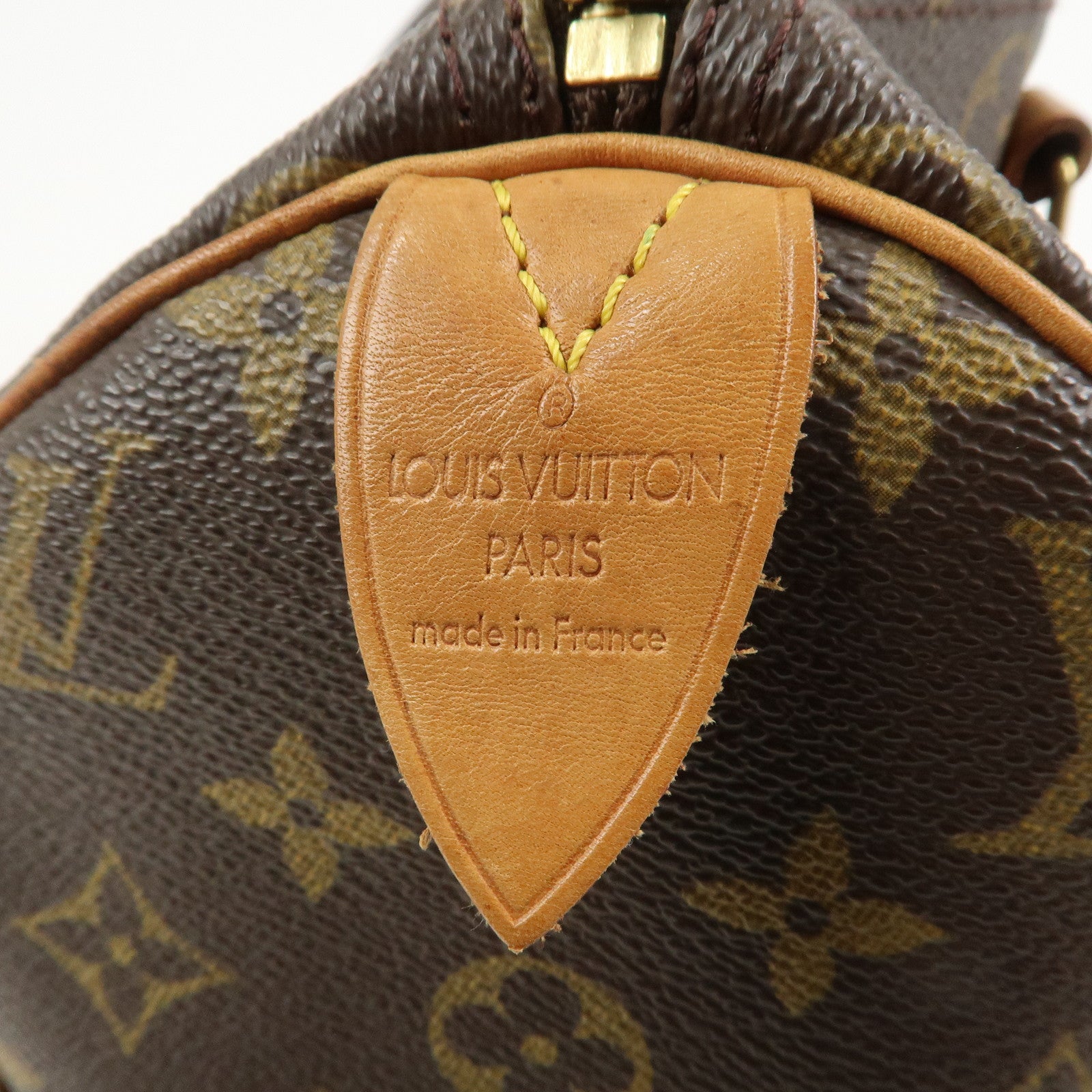 Louis Vuitton Monogram Speedy 30 Boston Bag Hand Bag Brown M41526