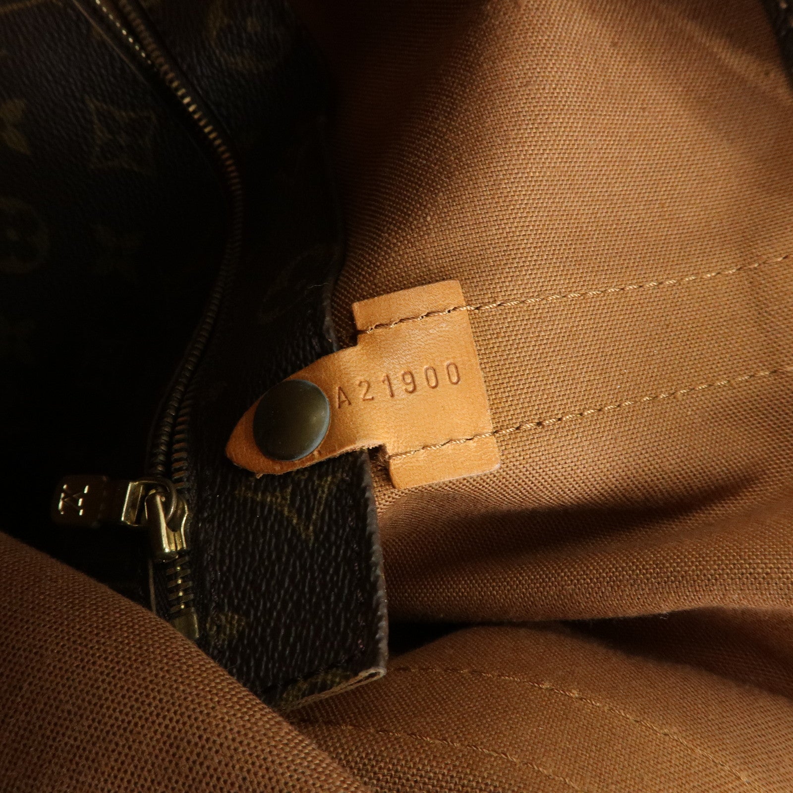 Louis Vuitton Monogram Randonnee GM Shoulder Bag Brown M42244
