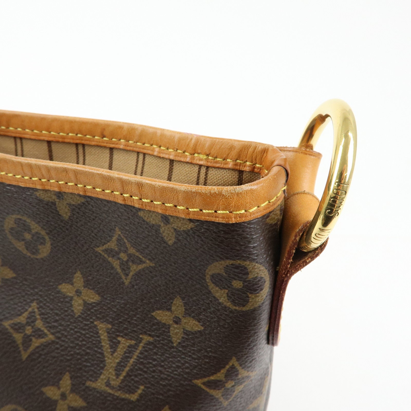 Louis Vuitton Monogram Delightful PM Shoulder Bag Brown M40352