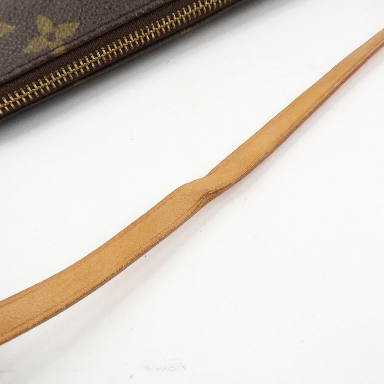 Louis Vuitton Monogram Pochette Accessoires Pouch Hand Bag M51980