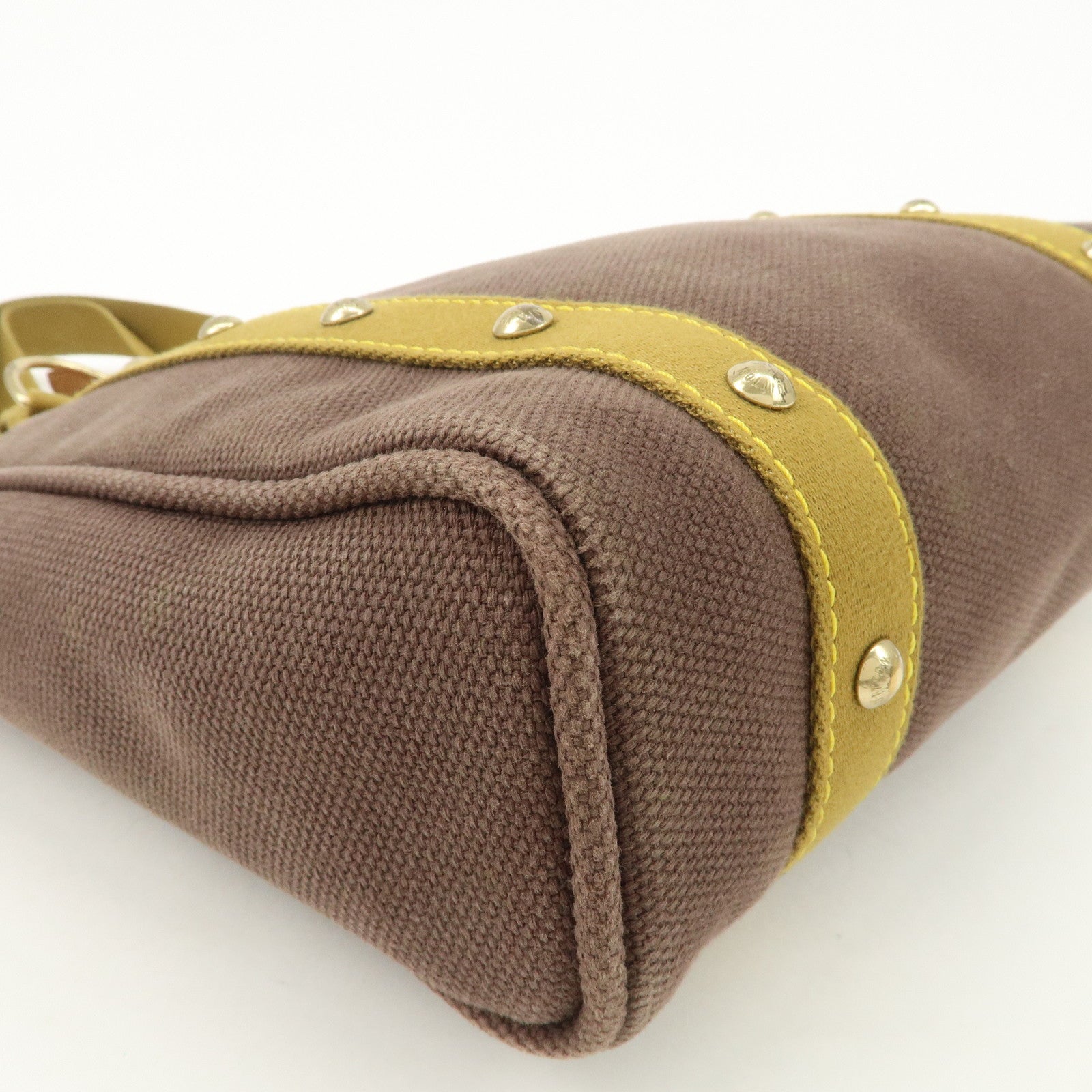 Louis Vuitton Antigua Cabas MM Tote Bag Shoulder Bag Brown M40086